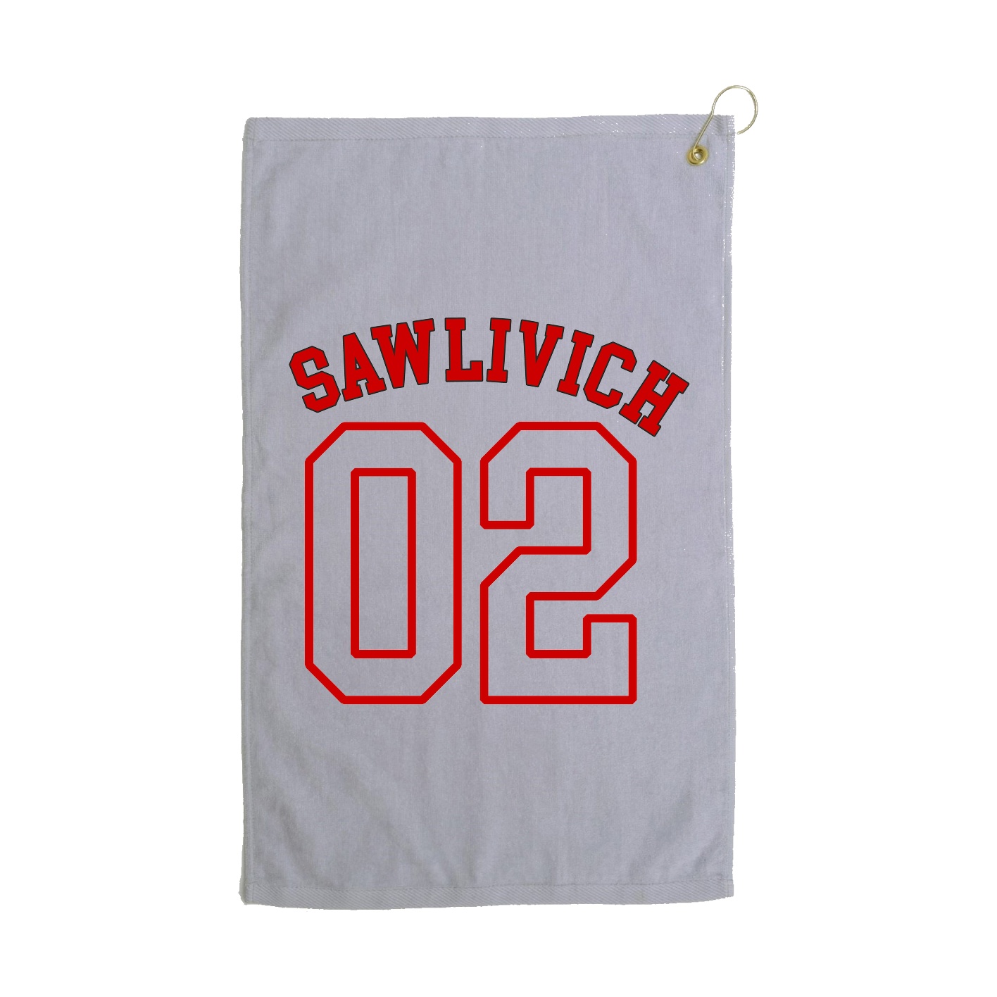 Golf Towel — Shirsey Arch in Grey