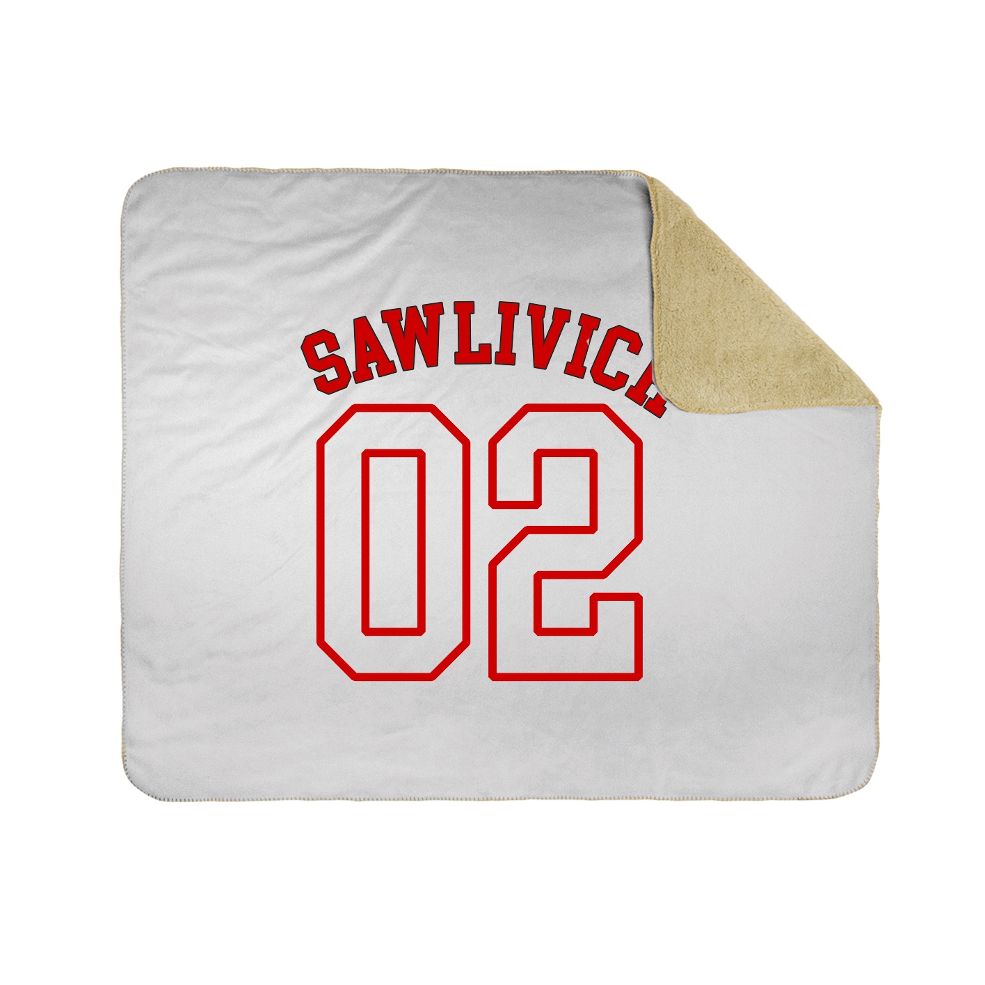 Throw Blanket — Shirsey Arch in White