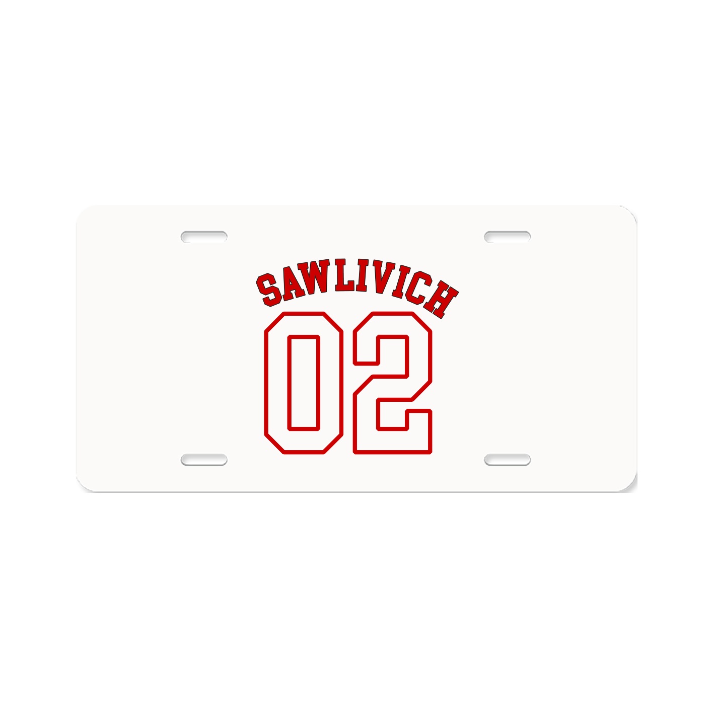License Plate — Shirsey Arch in Classic