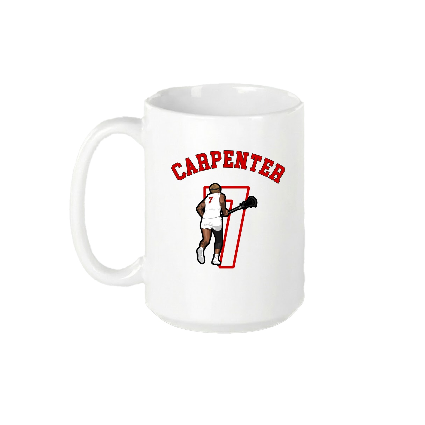 15oz Coffee Mug — Shirsey Arch in White