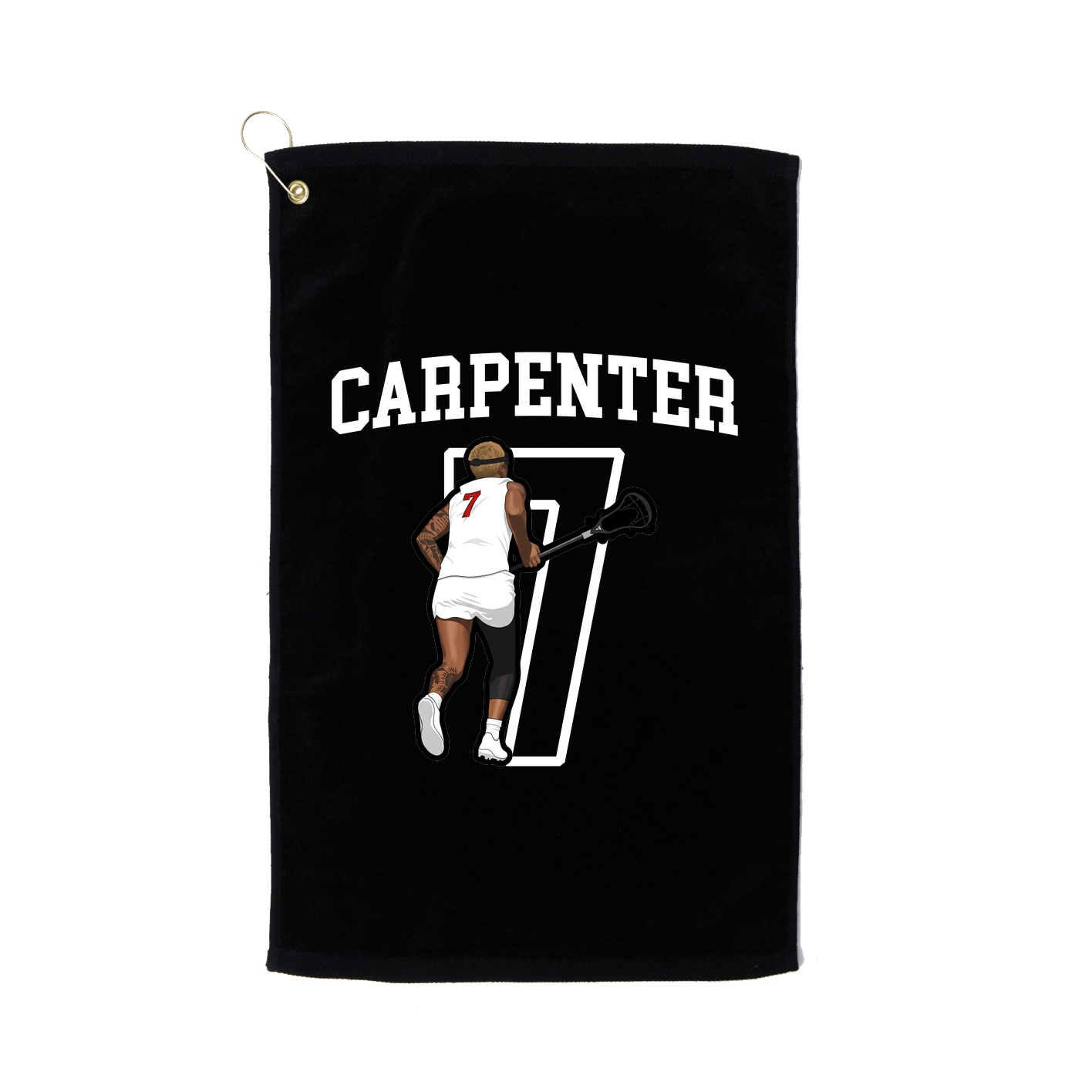 Golf Towel — Shirsey in Black