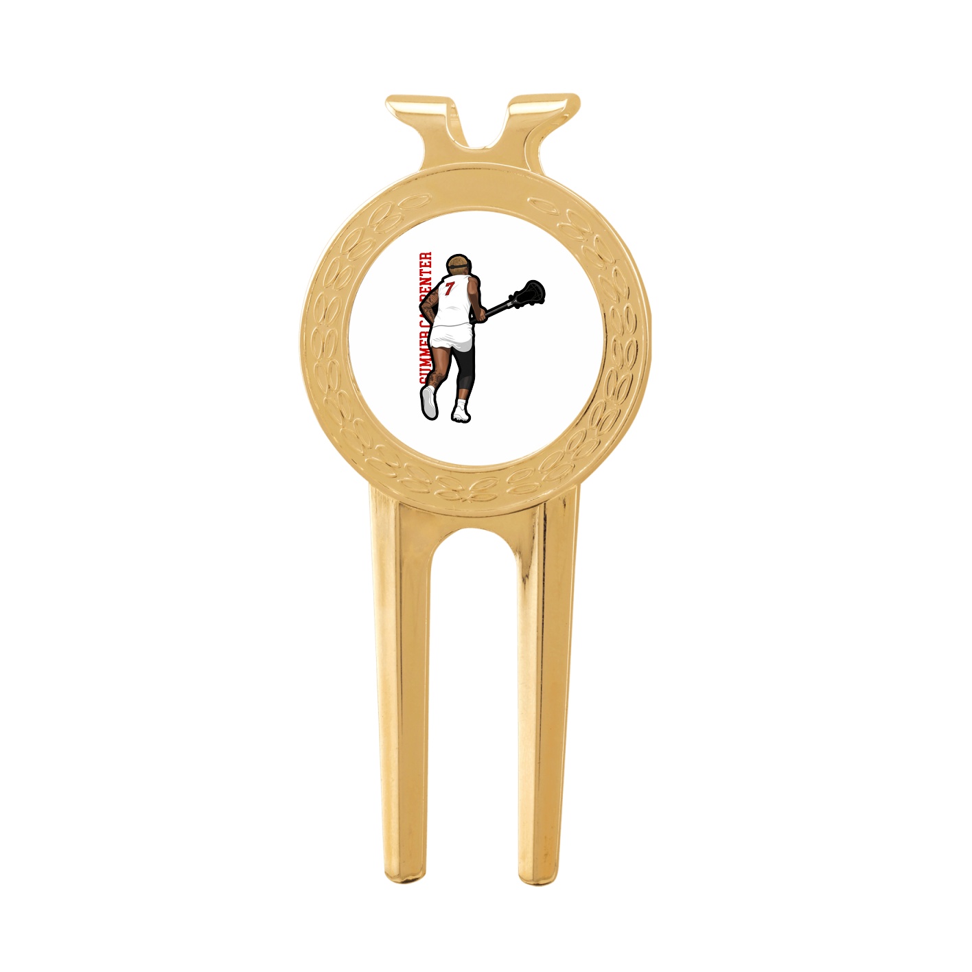 Divot Tool with Ball Marker — Name Vertical in Classic