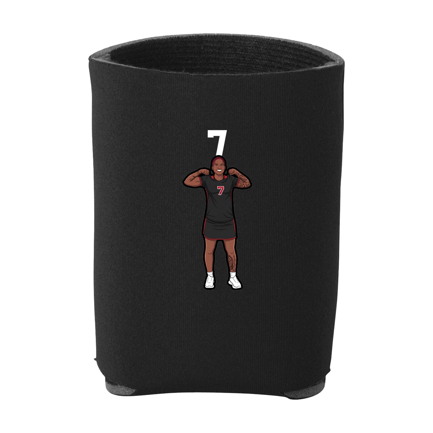 Can Holder — Number Top in Black