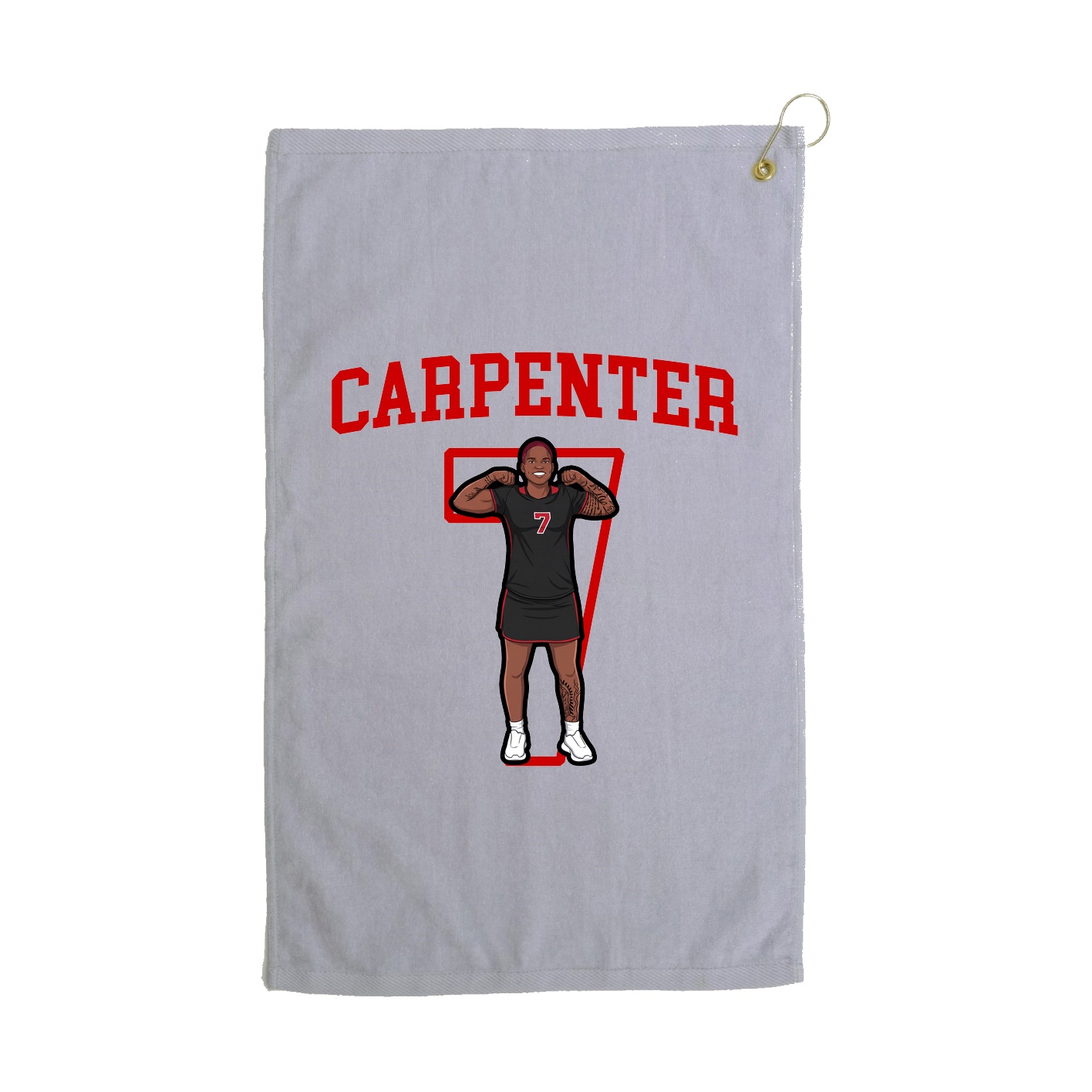 Golf Towel — Shirsey in Grey
