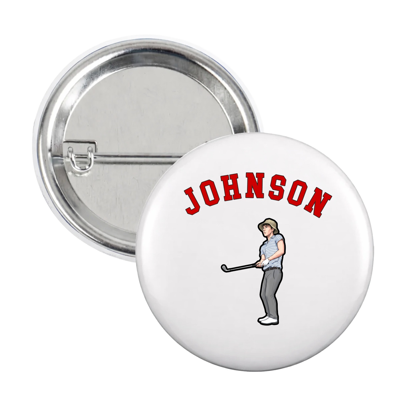 Game Day Button — Shirsey Arch in White