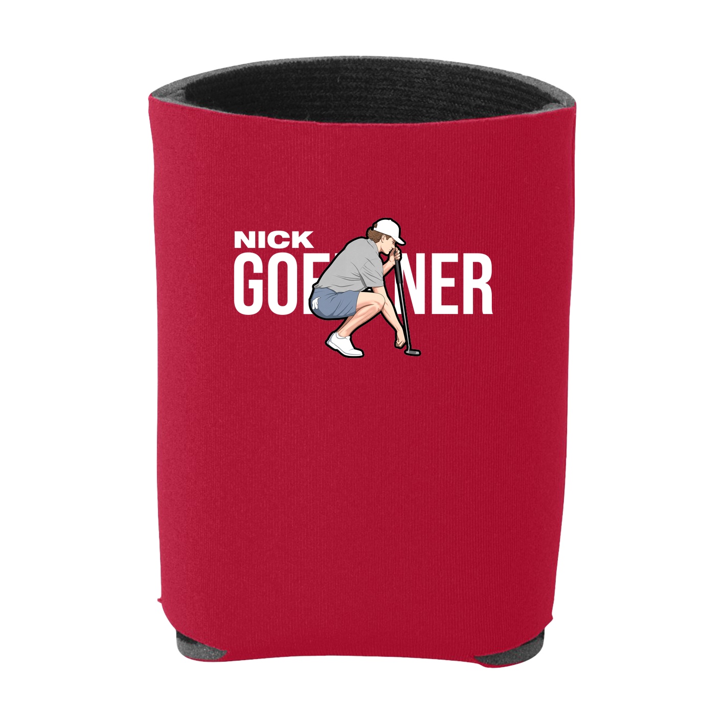 Can Holder — Player Name in Red