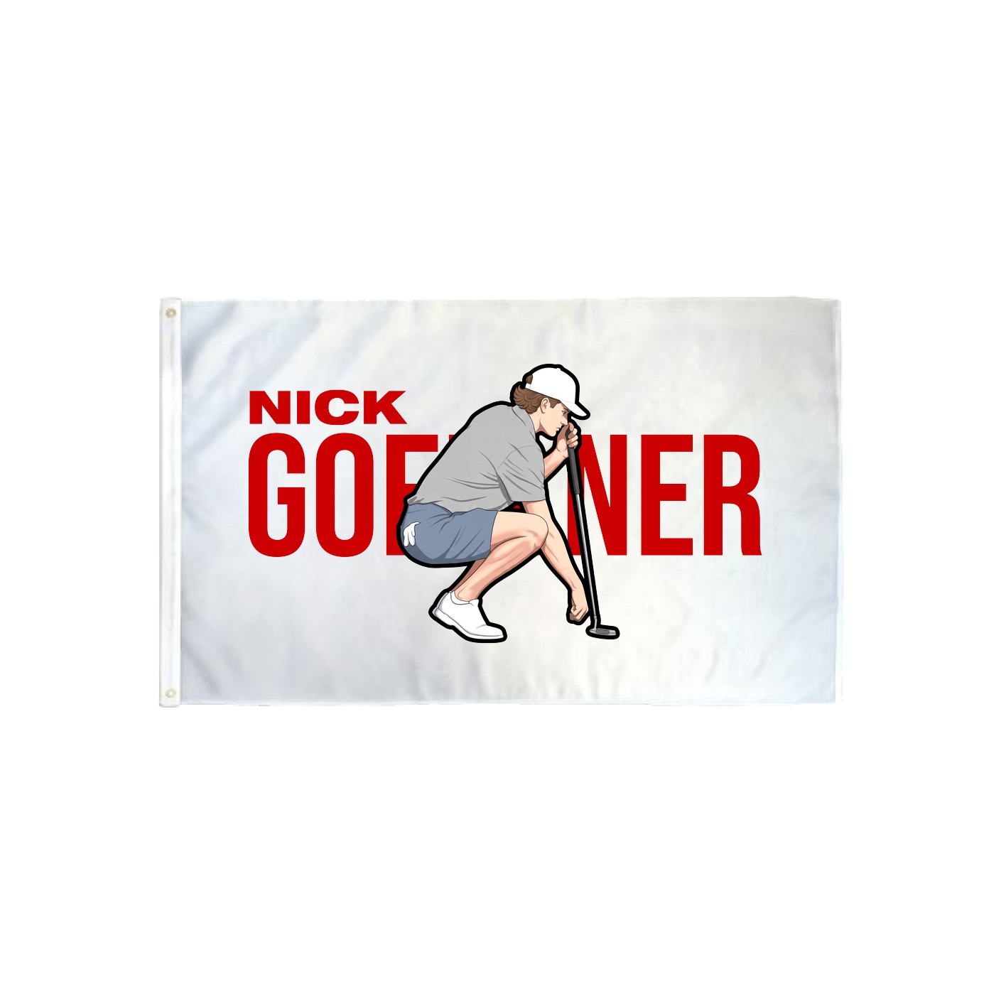 3x5 Flag — Player Name in Classic
