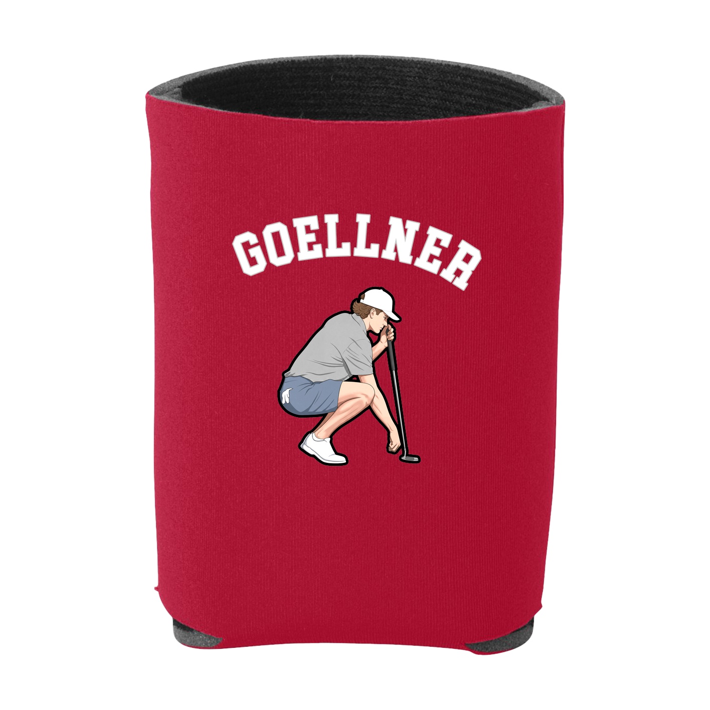 Can Holder — Shirsey Arch in Red