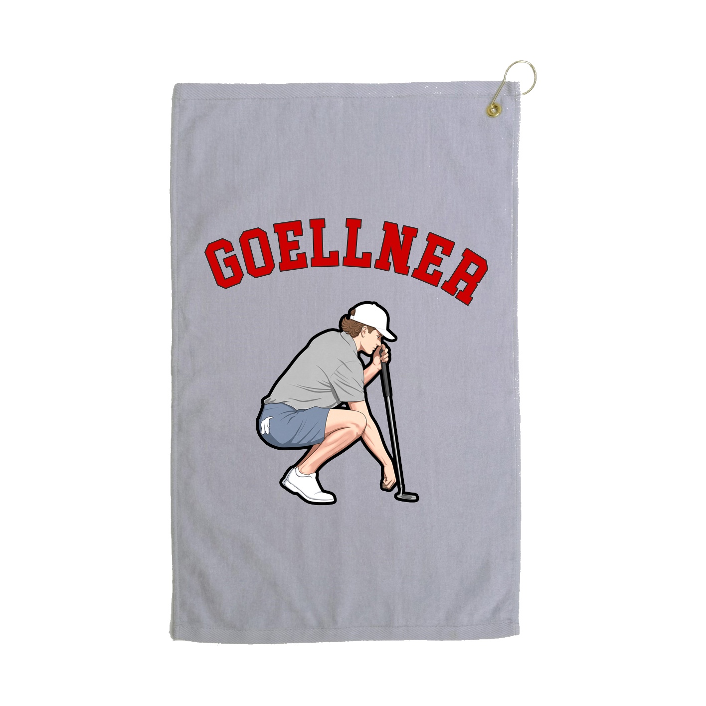 Golf Towel — Shirsey Arch in Grey