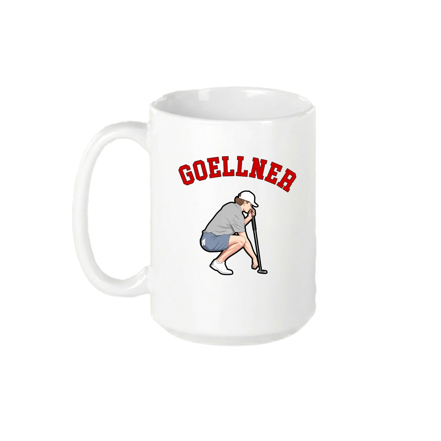 15oz Coffee Mug — Shirsey Arch in White