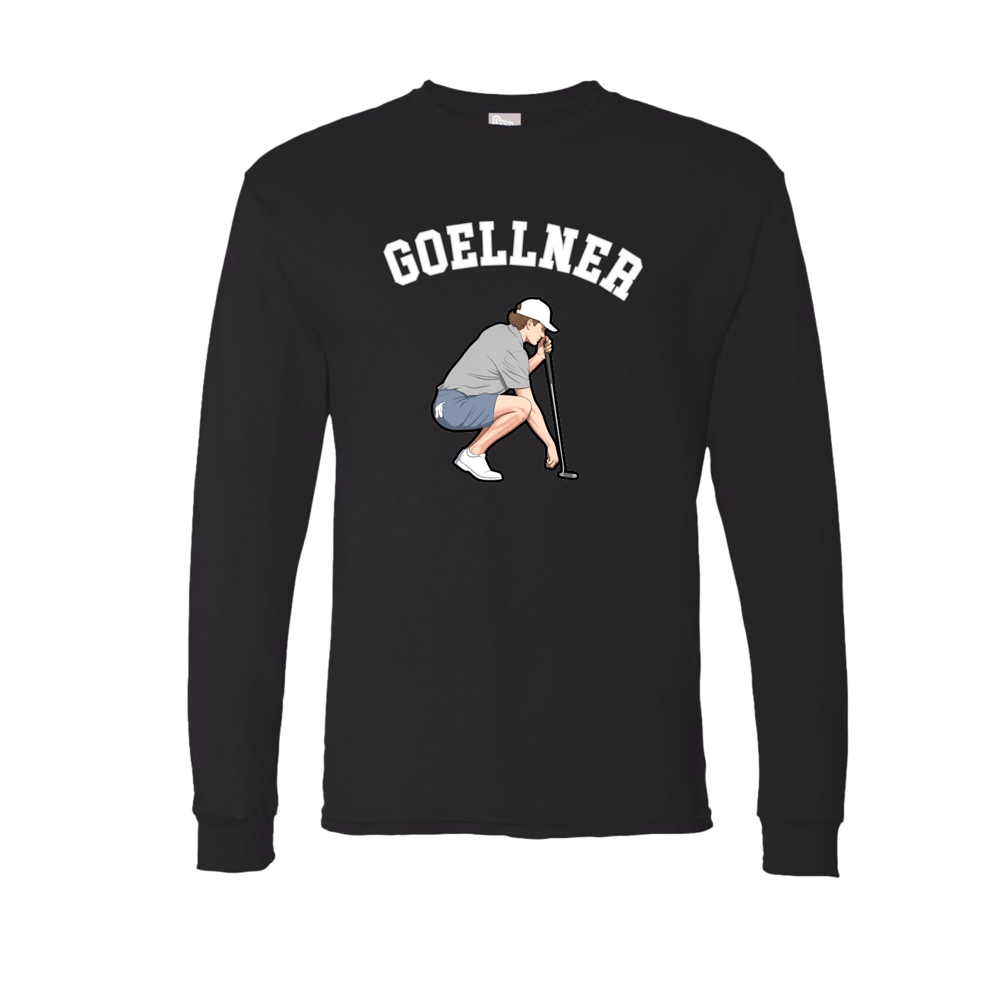 Long Sleeve Tee — Shirsey Arch in Black