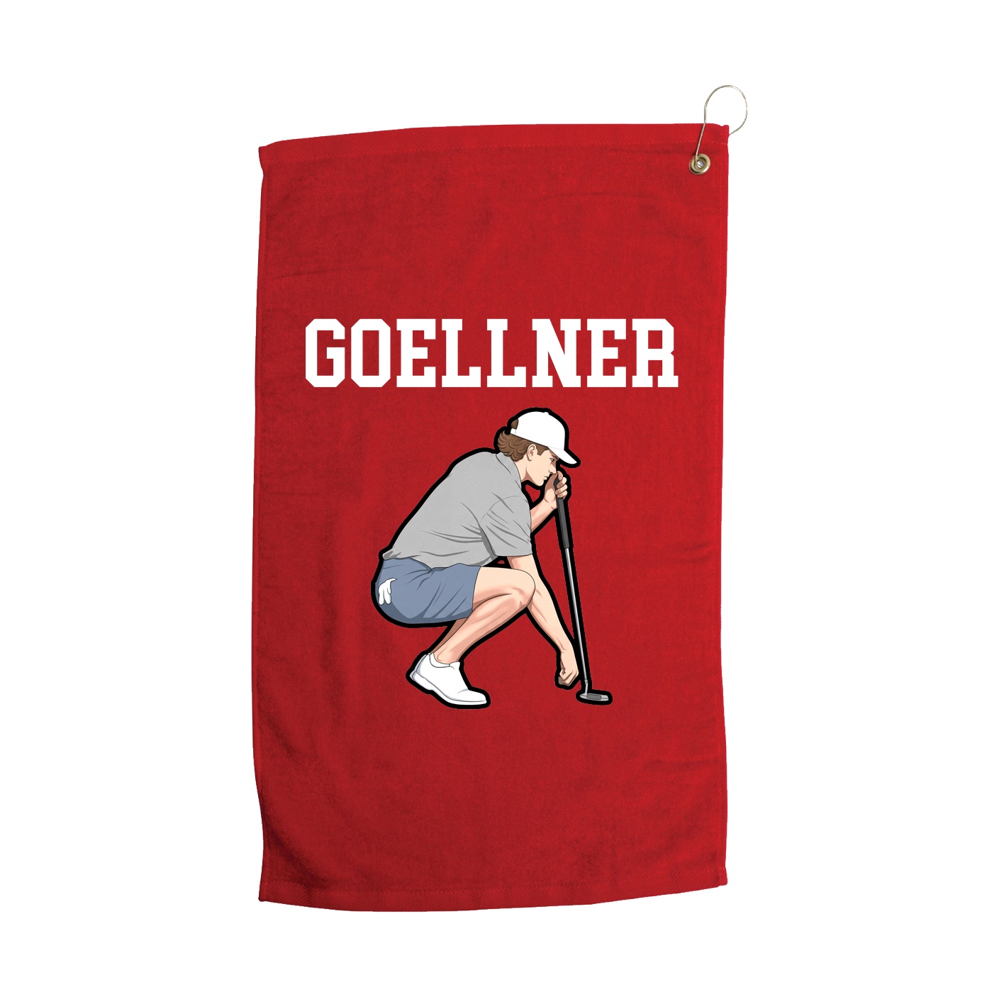 Golf Towel — Shirsey in Red