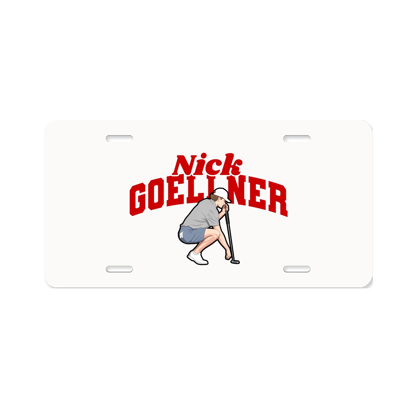 License Plate — Signature Arch in Classic