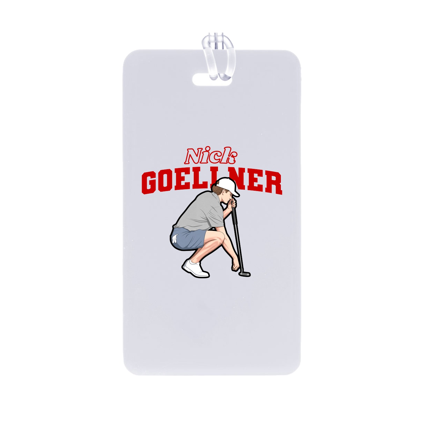 Bag Tag — Name Arch in Classic