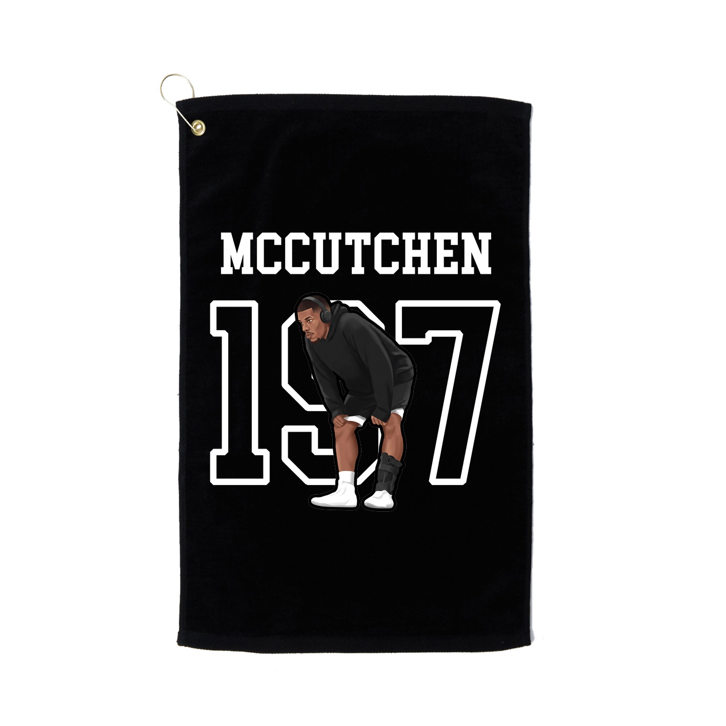 Golf Towel — Shirsey in Black