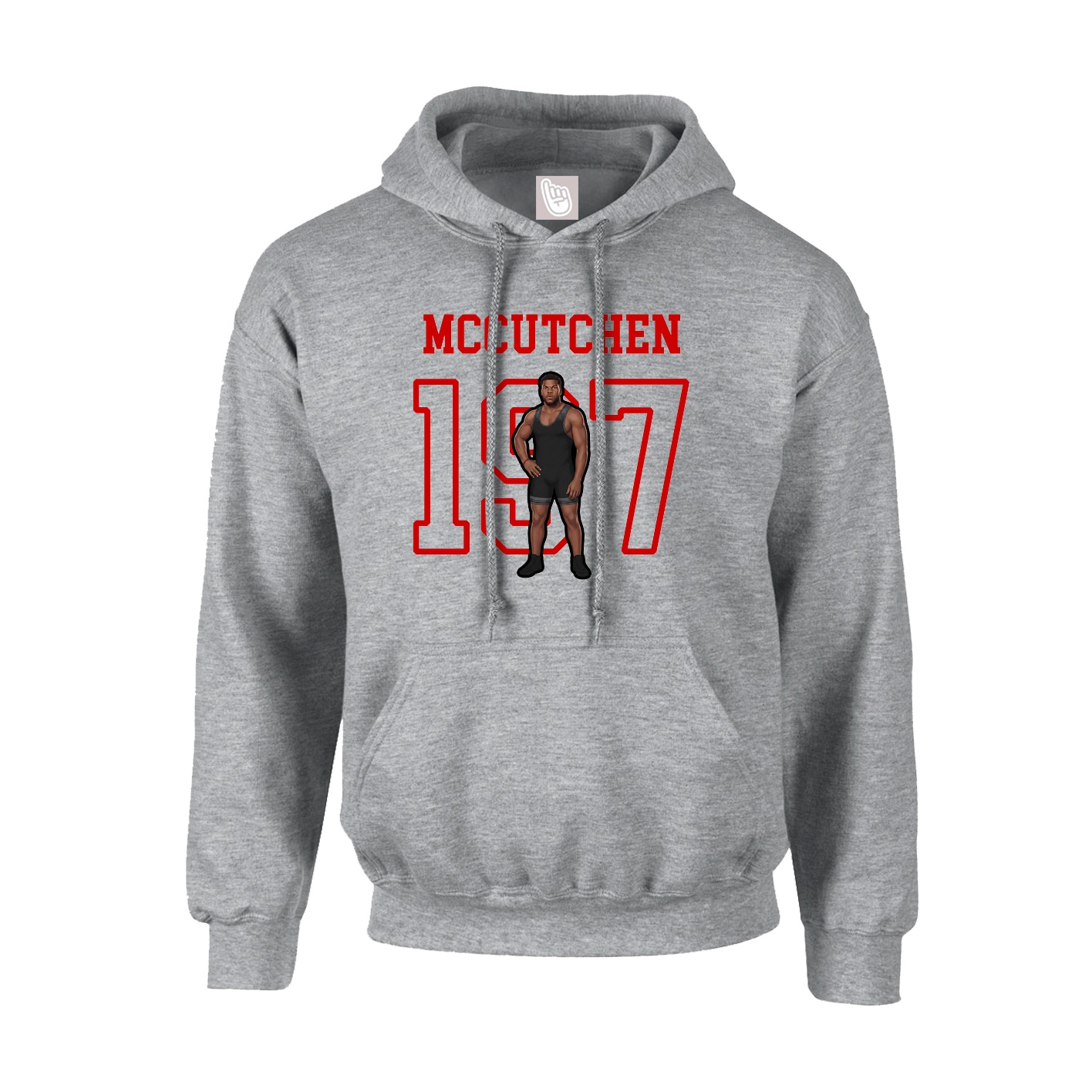 Hoodie — Shirsey in Grey