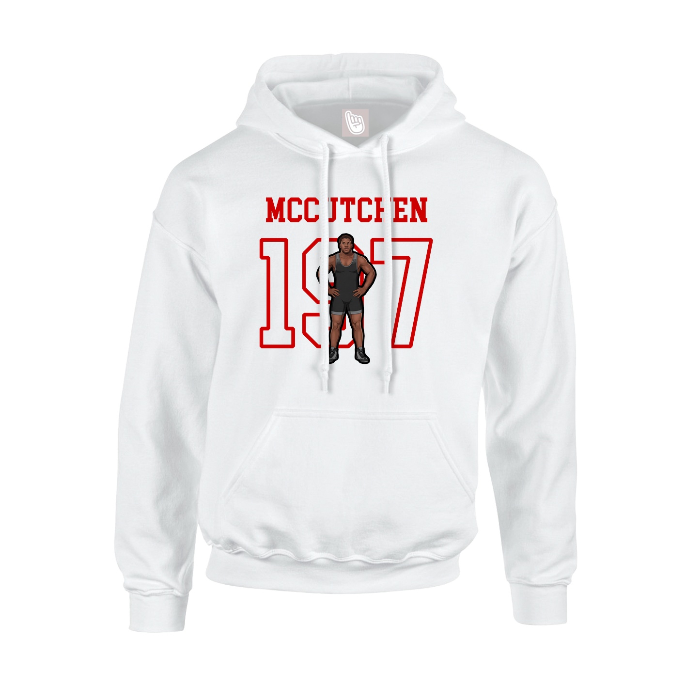 Hoodie — Shirsey in White