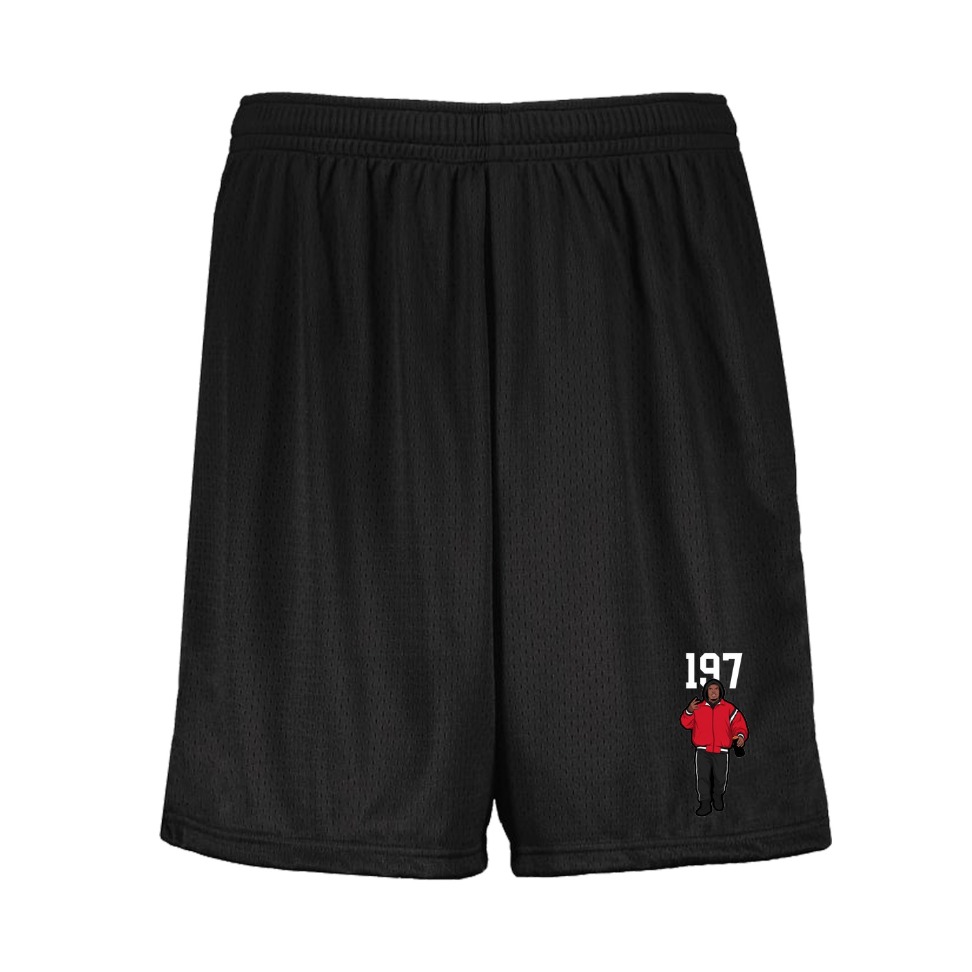 Shorts — Number Top in Black