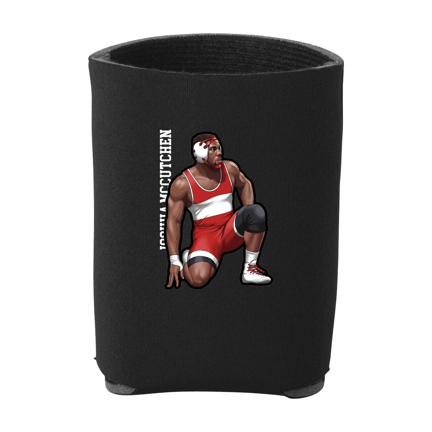 Can Holder — Name Vertical in Black
