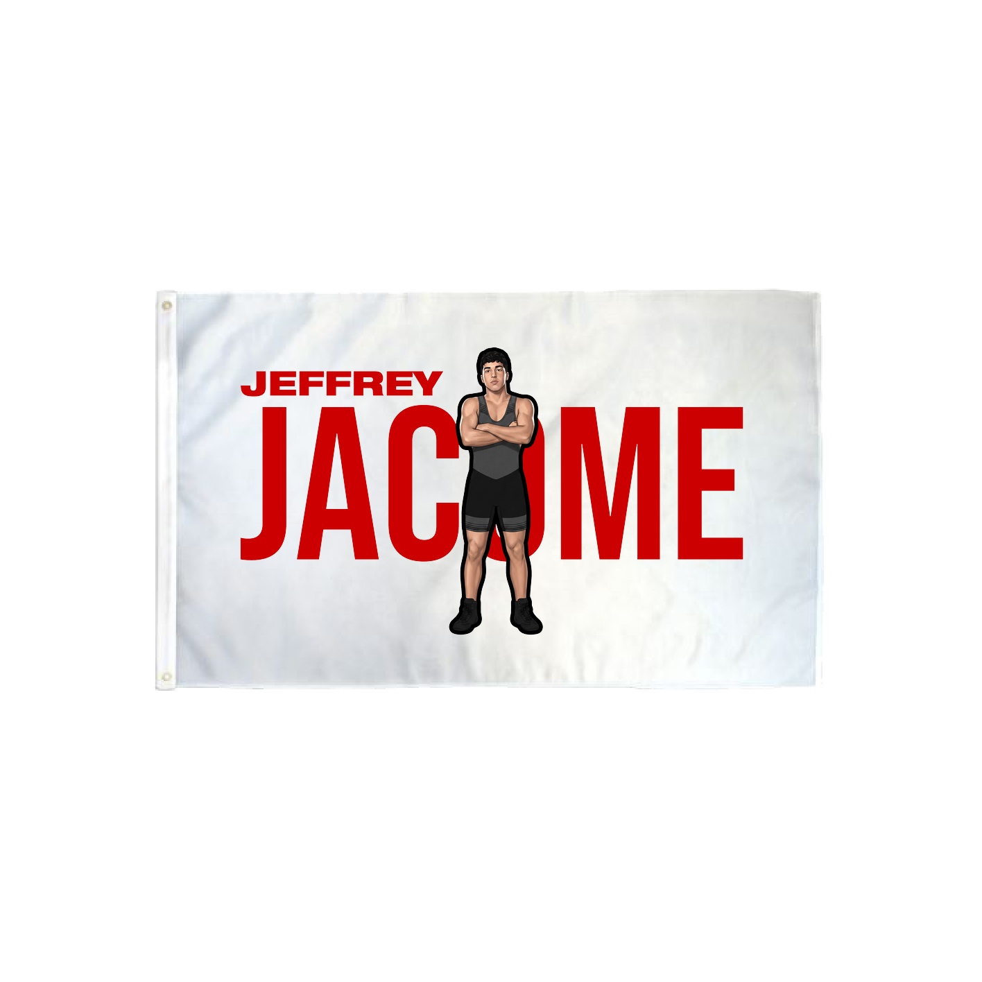 3x5 Flag — Player Name in Classic