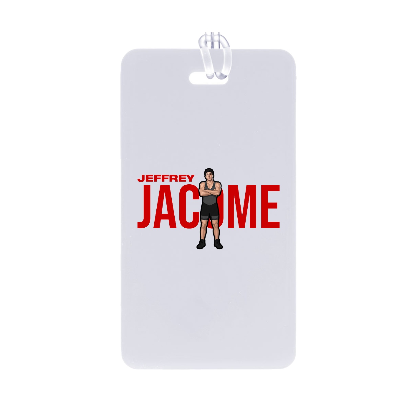 Bag Tag — Player Name in Classic