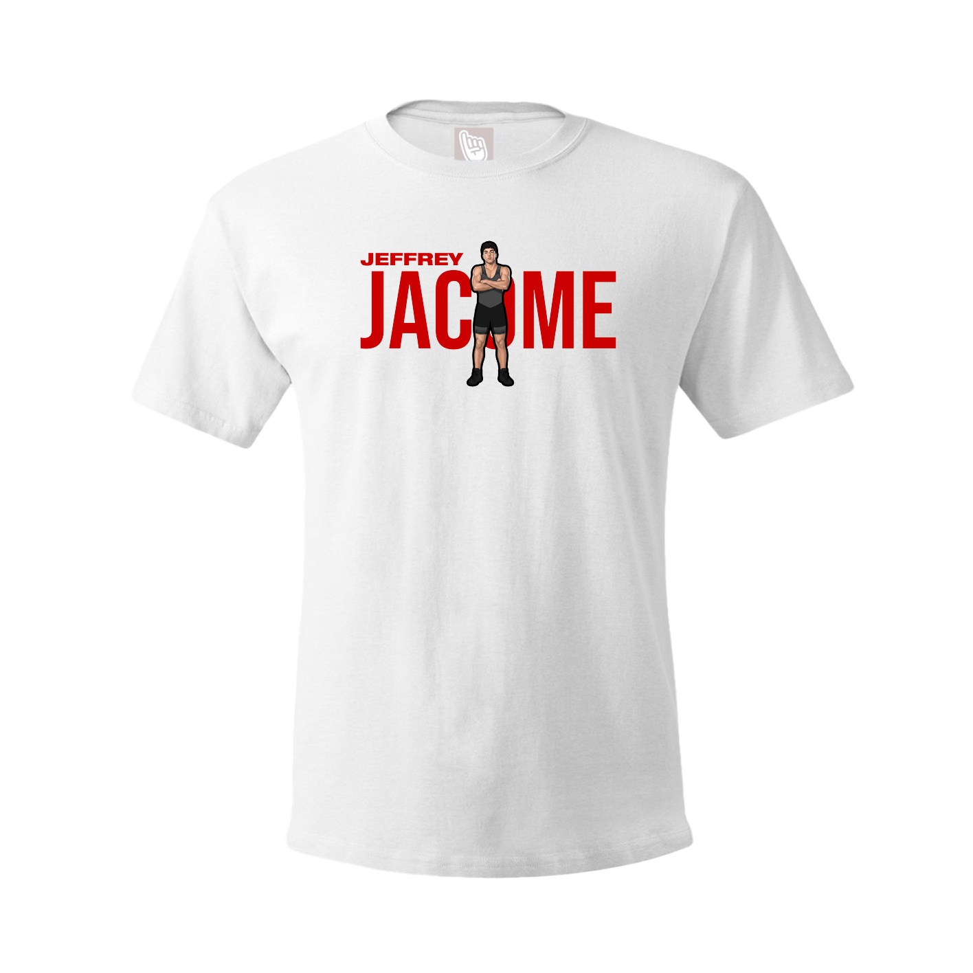 Youth Tee — Player Name in White