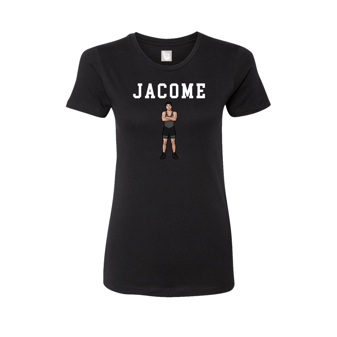 Fitted Women's Tee — Shirsey in Black