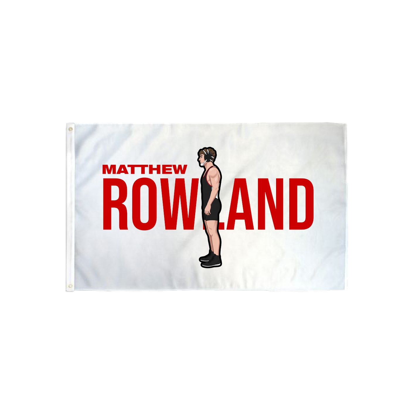 3x5 Flag — Player Name in Classic