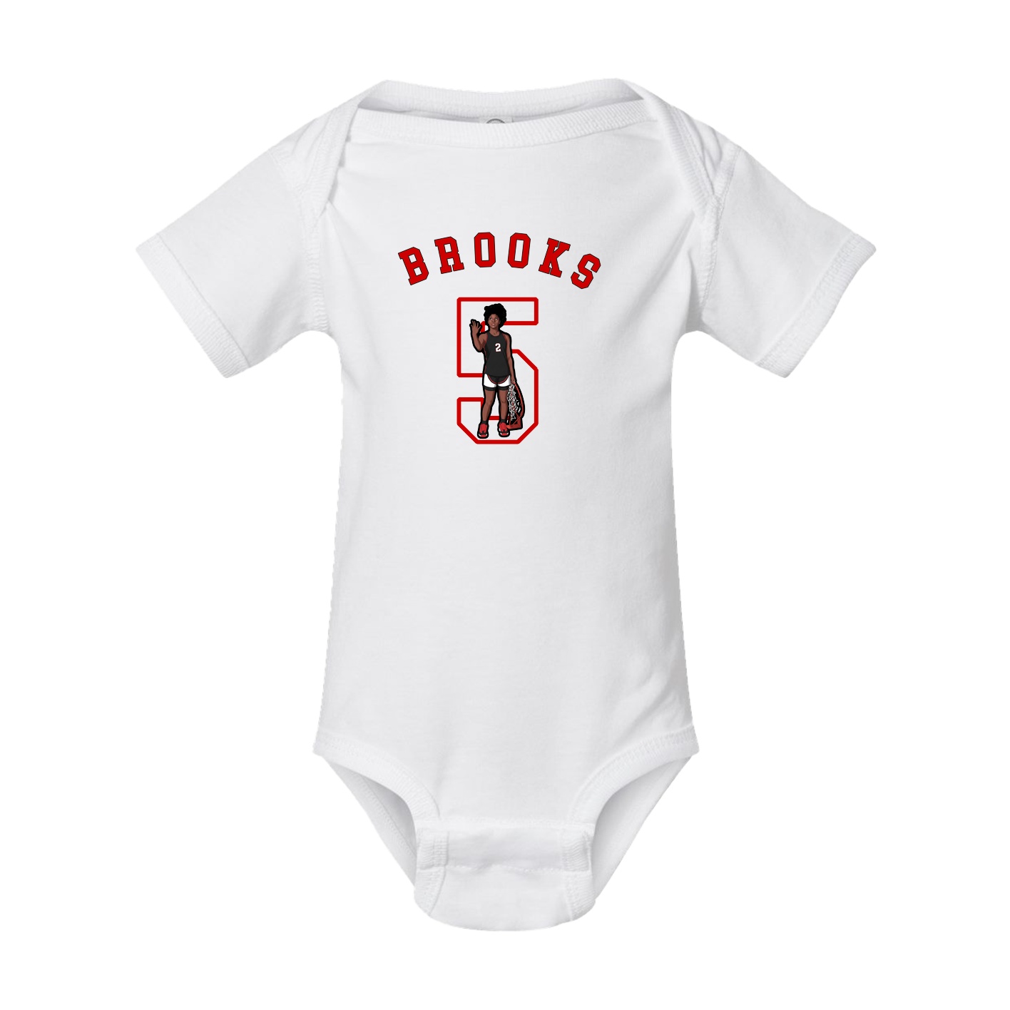 Baby Onesie — Shirsey Arch in White