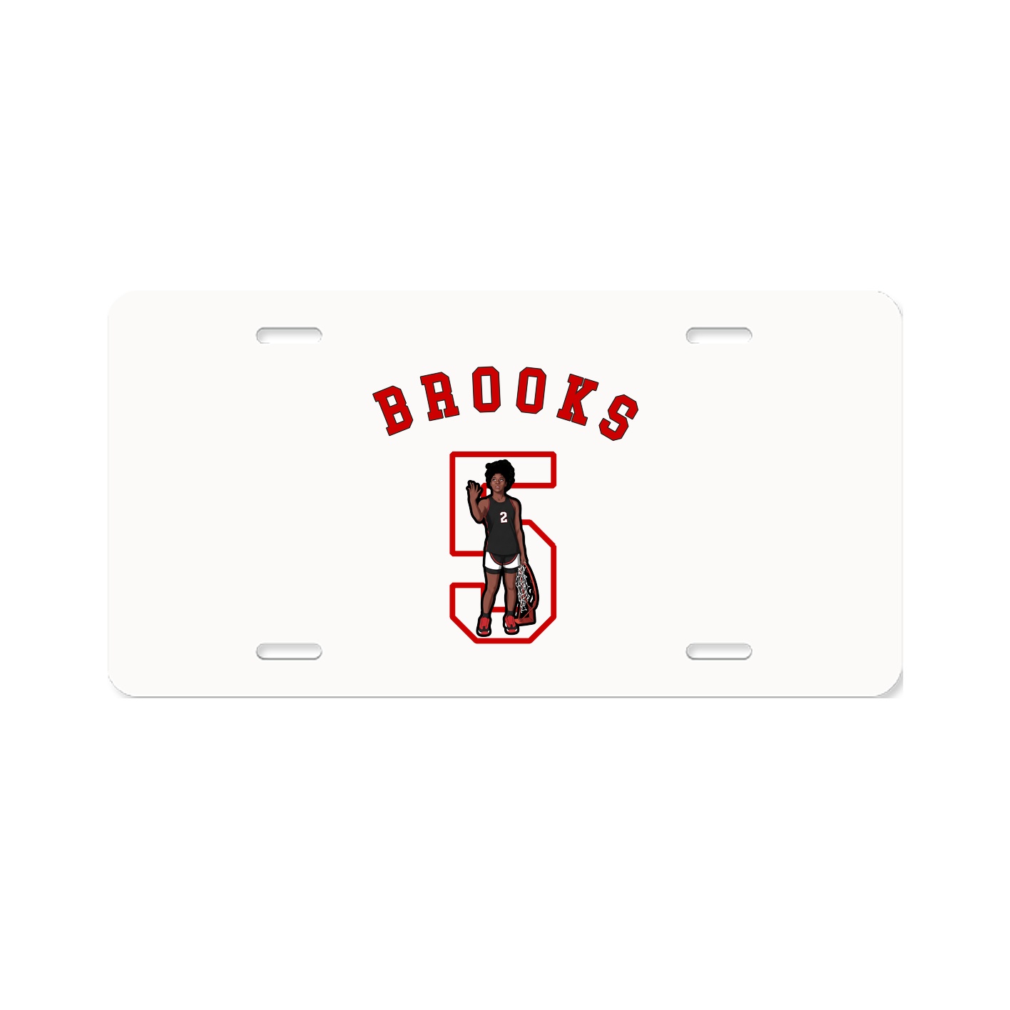 License Plate — Shirsey Arch in Classic