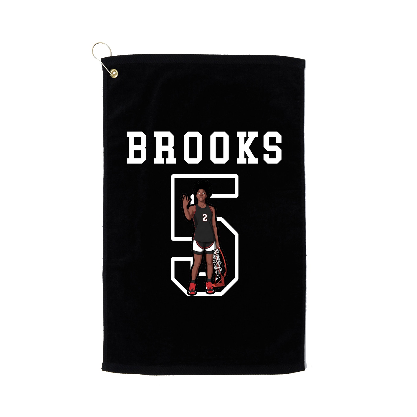 Golf Towel — Shirsey in Black