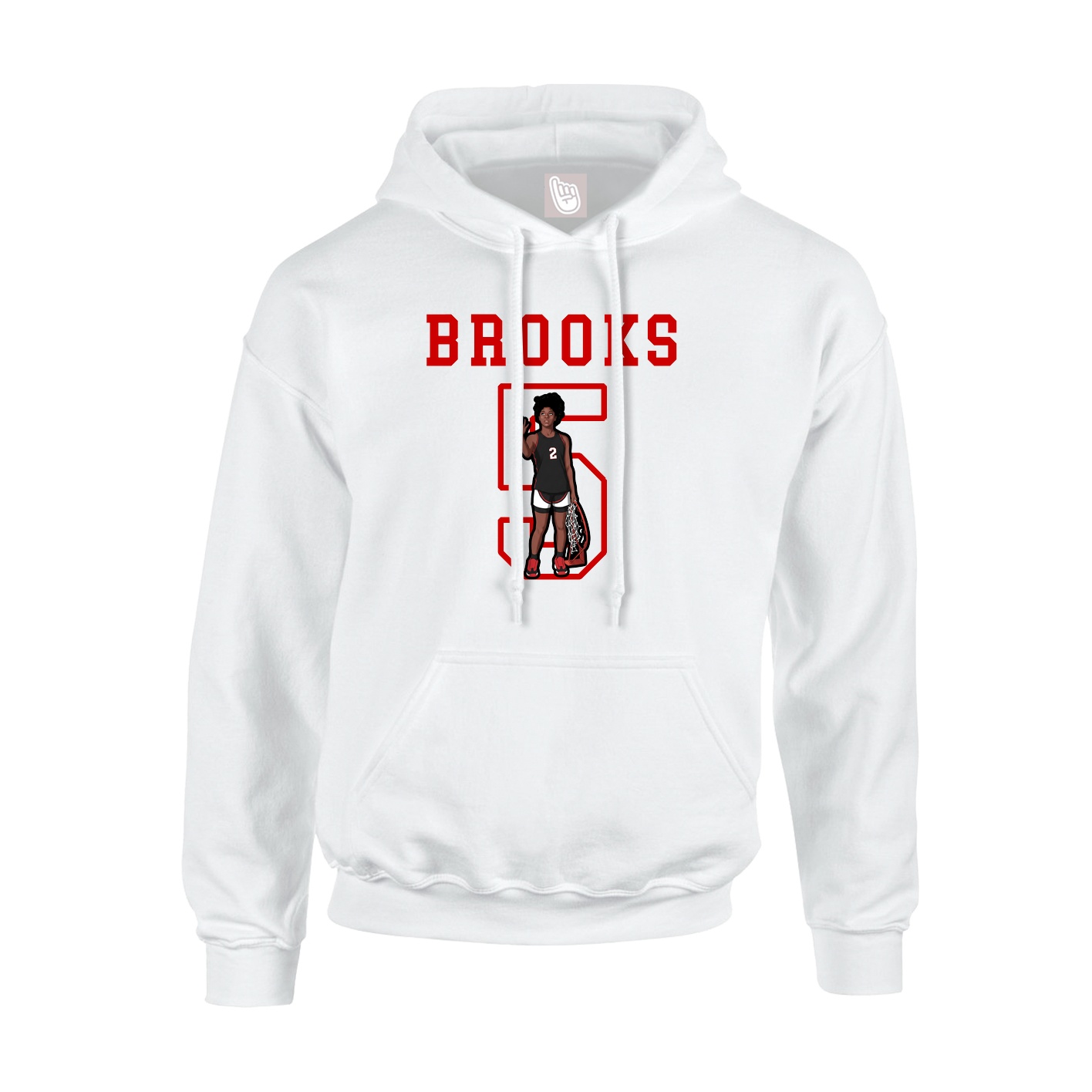 Youth Hoodie — Shirsey in White
