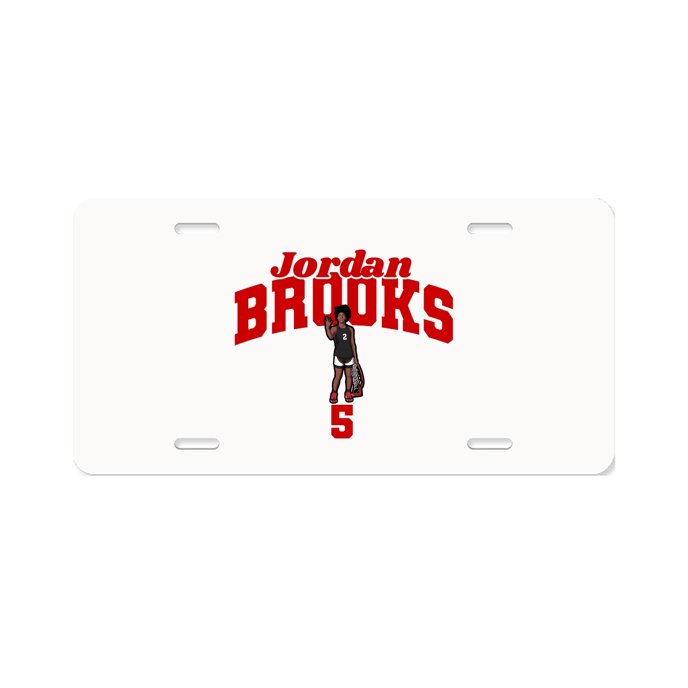License Plate — Signature Arch in Classic