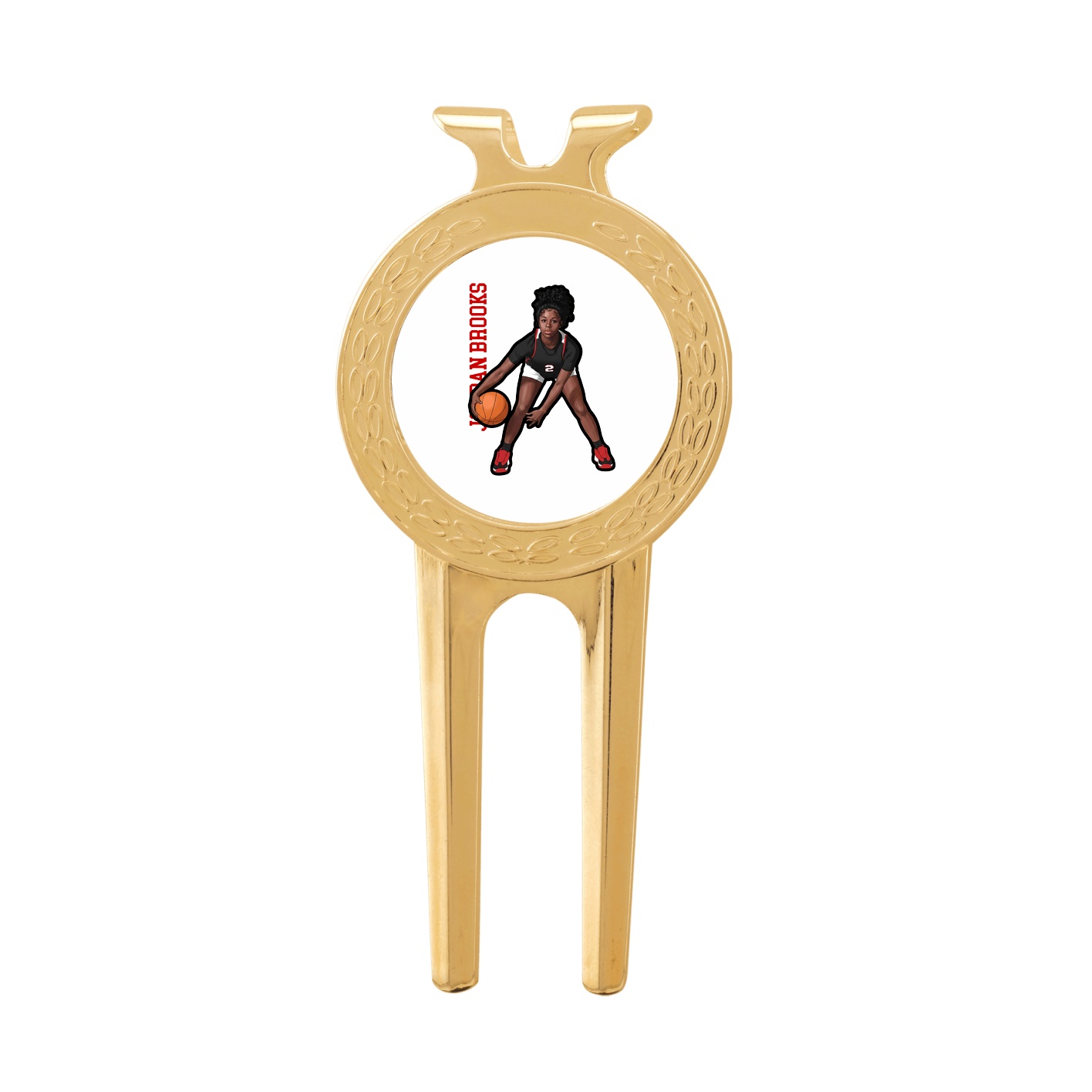 Divot Tool with Ball Marker — Name Vertical in Classic
