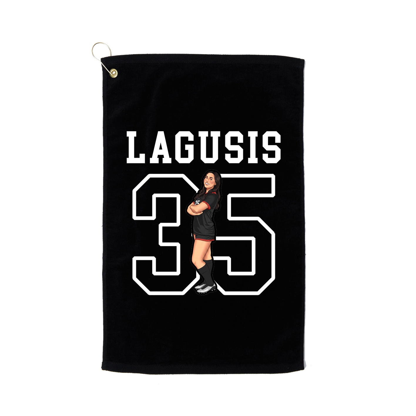 Golf Towel — Shirsey in Black