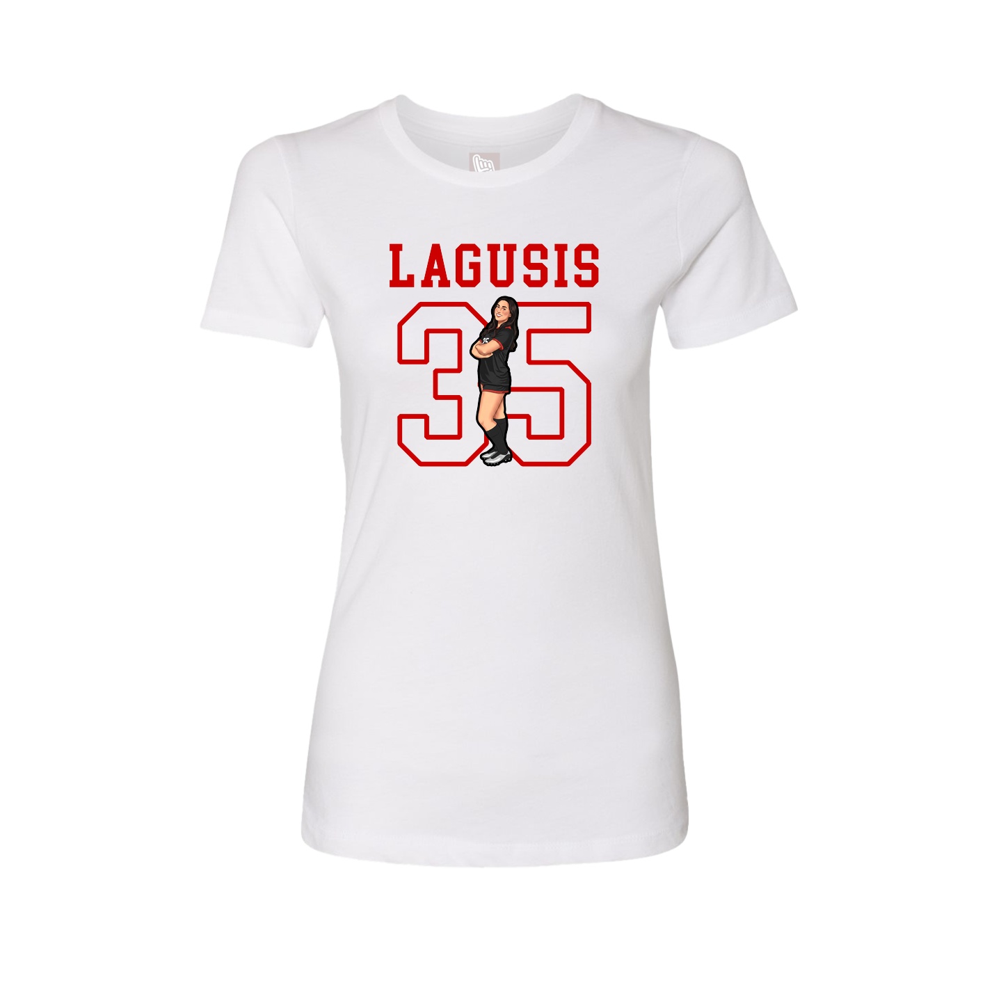 Fitted Women's Tee — Shirsey in White