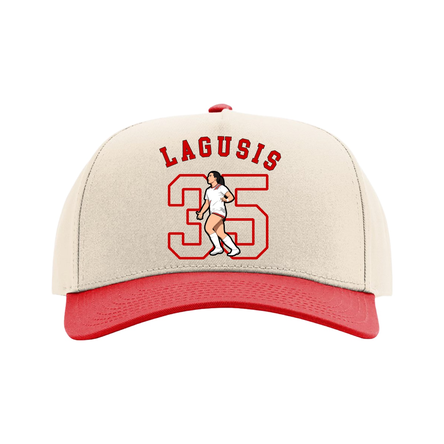 Full Fabric Five-Panel Champ Cap