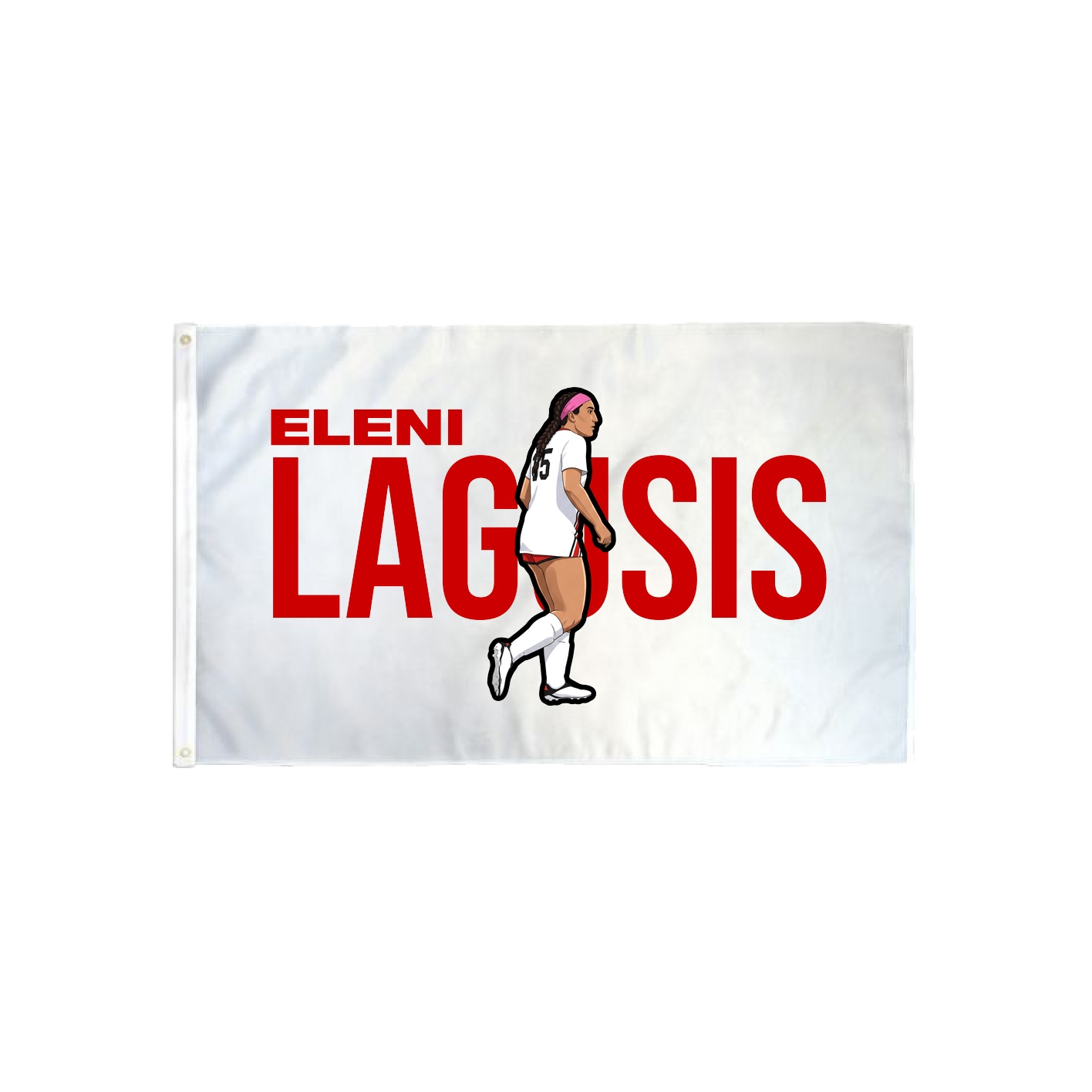 3x5 Flag — Player Name in Classic