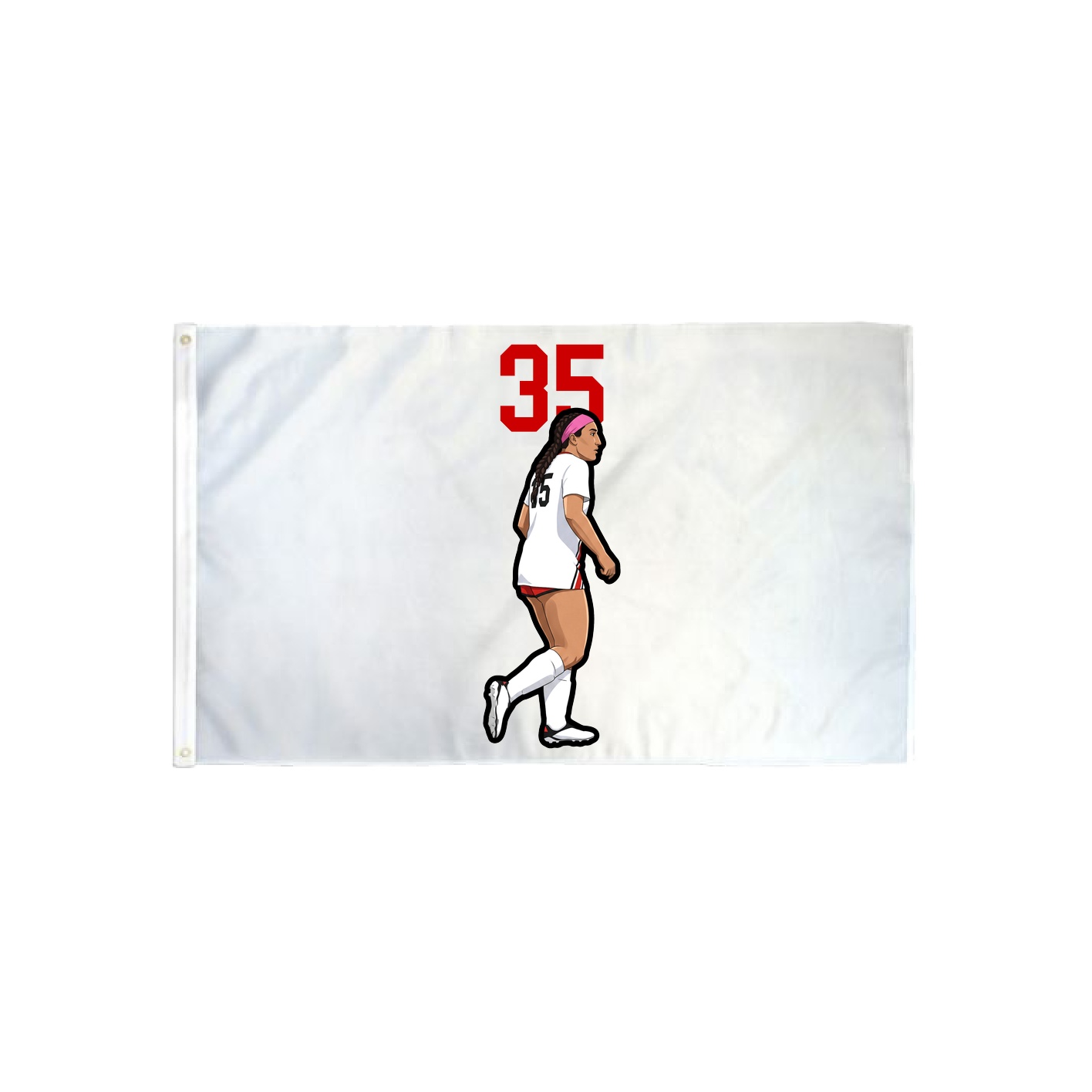 3x5 Flag — Number Top in Classic