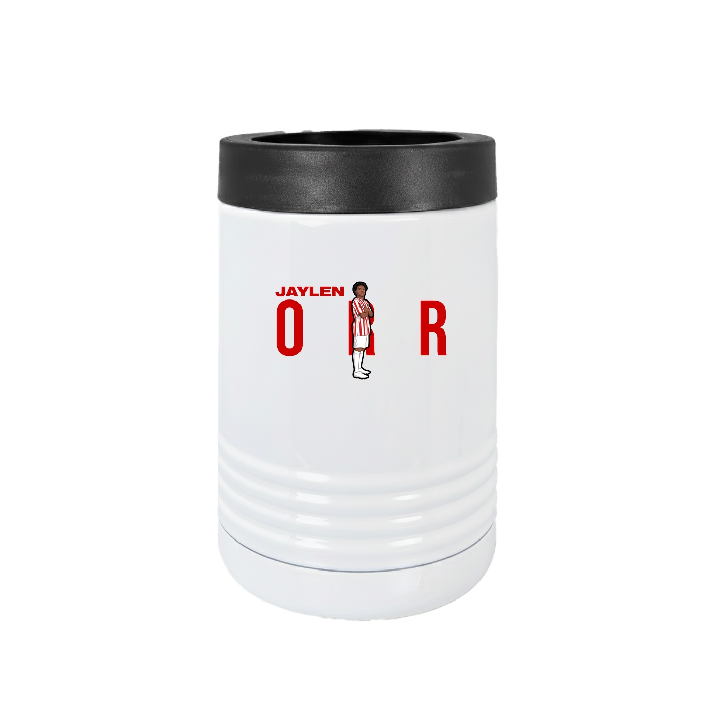 Beverage Holder — Player Name in White