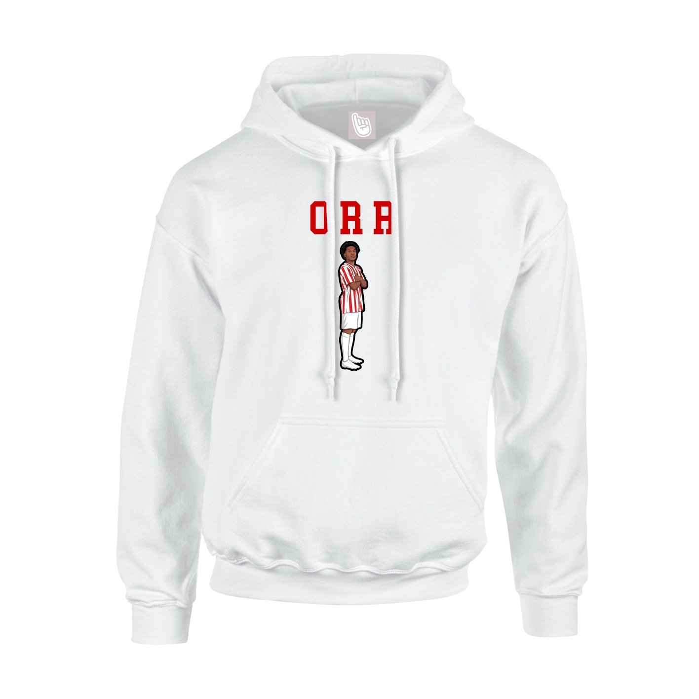 Youth Hoodie — Shirsey in White