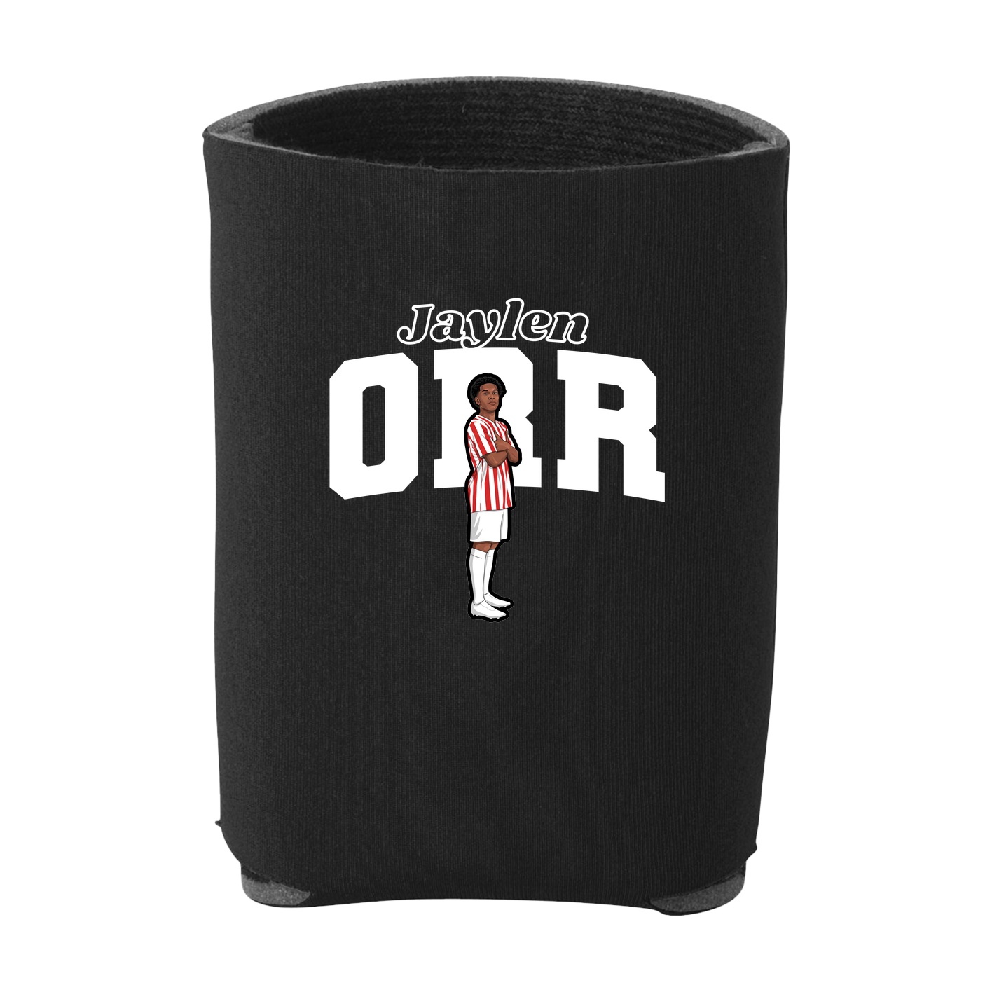 Can Holder — Name Arch in Black