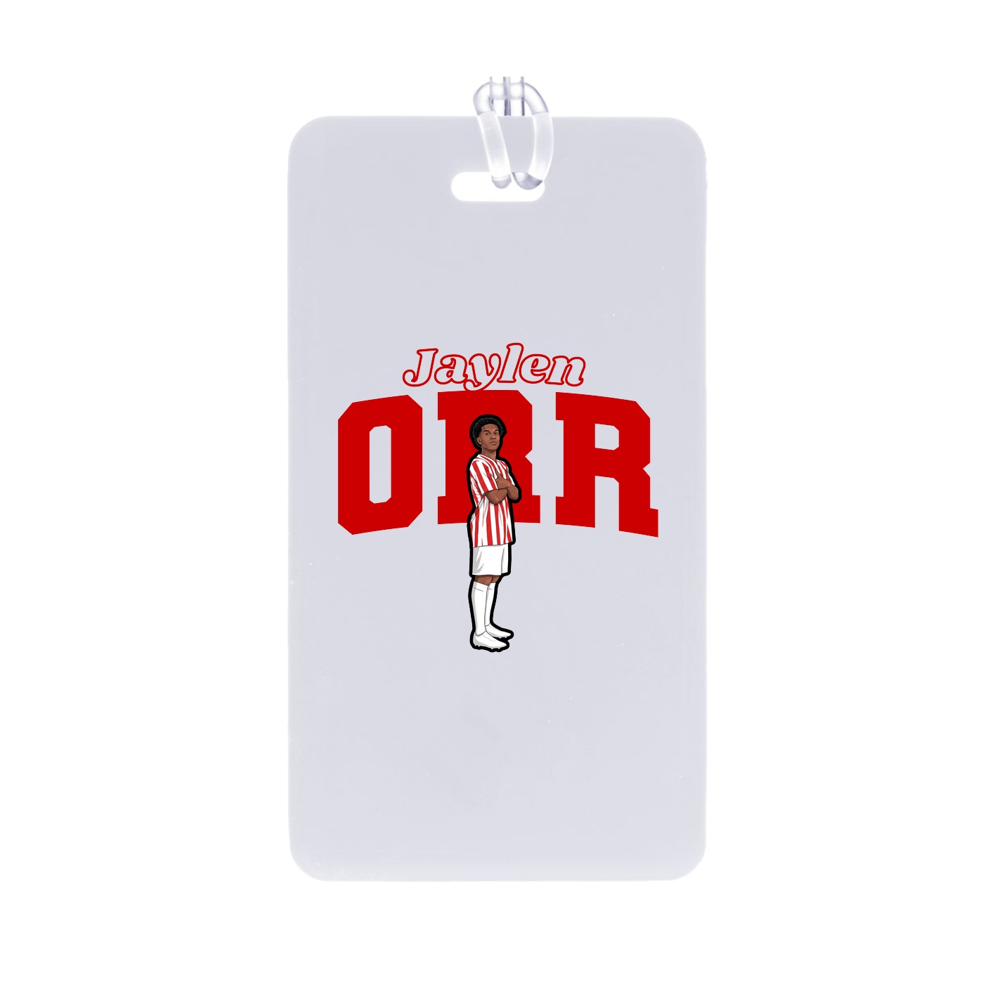 Bag Tag — Name Arch in Classic