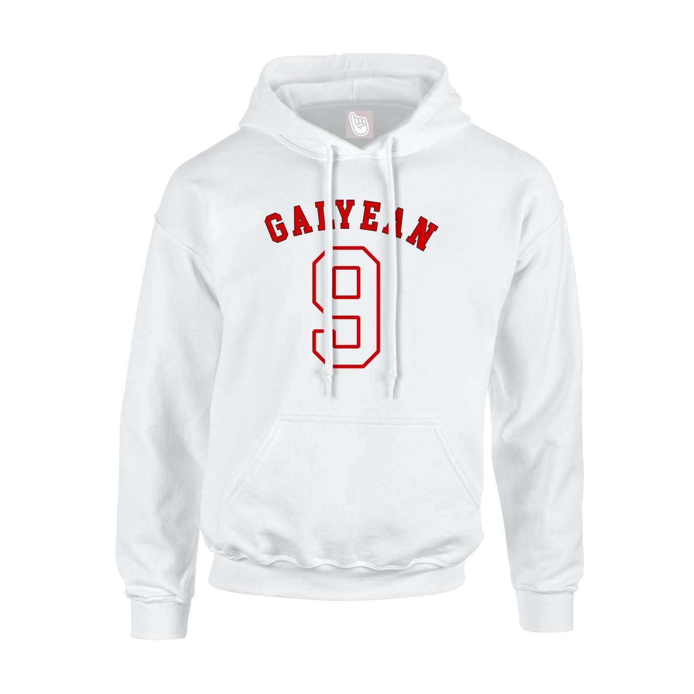 Hoodie — Shirsey Arch in White