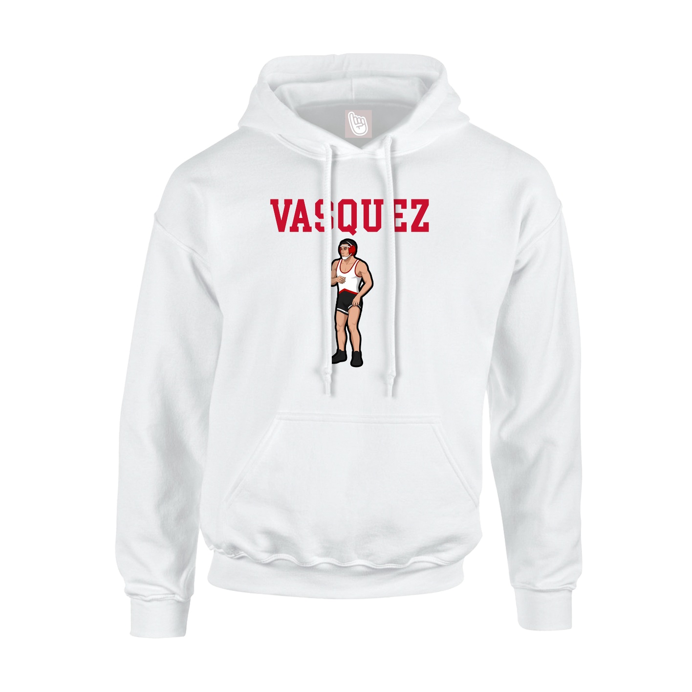 Youth Hoodie — Shirsey in White