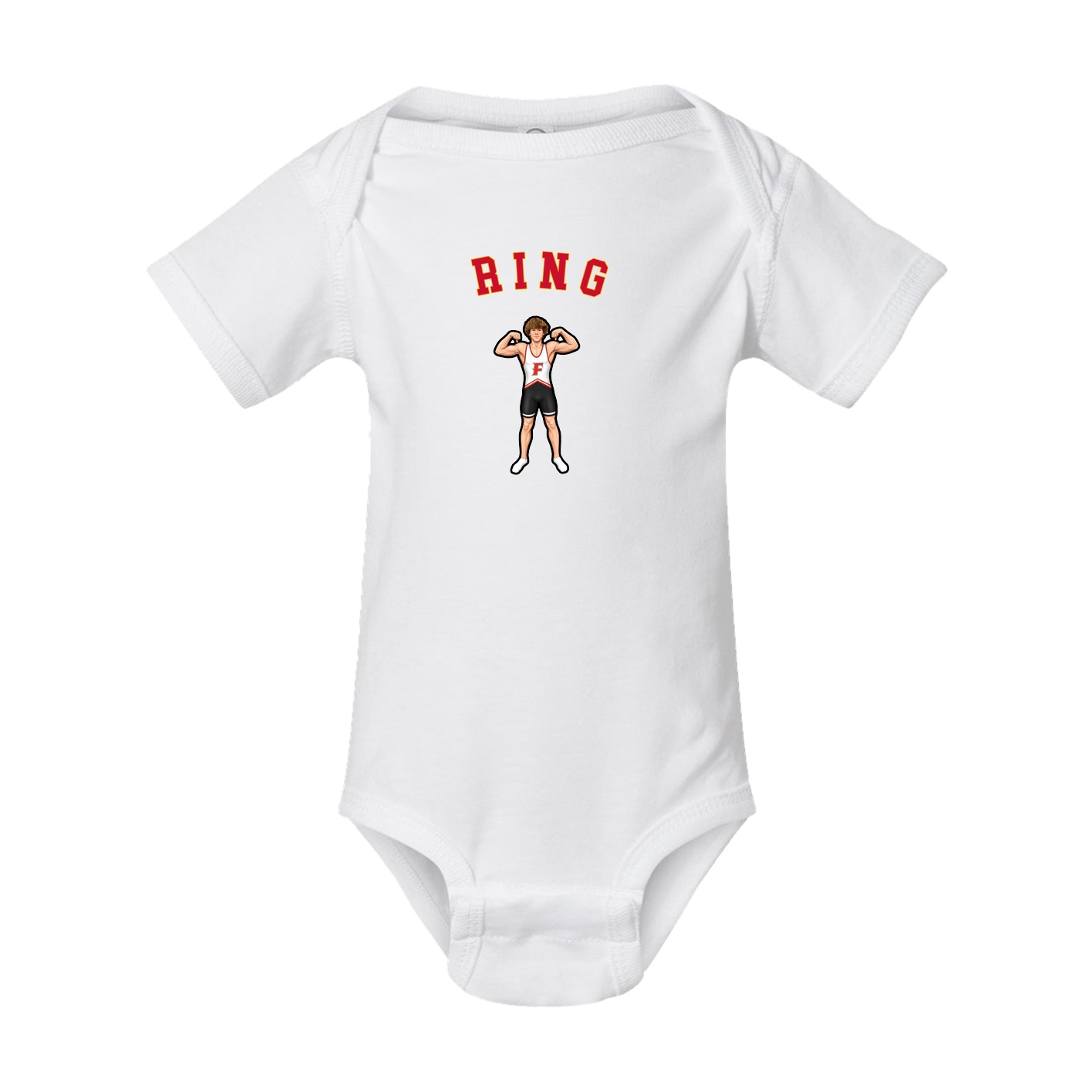 Baby Onesie — Shirsey Arch in White