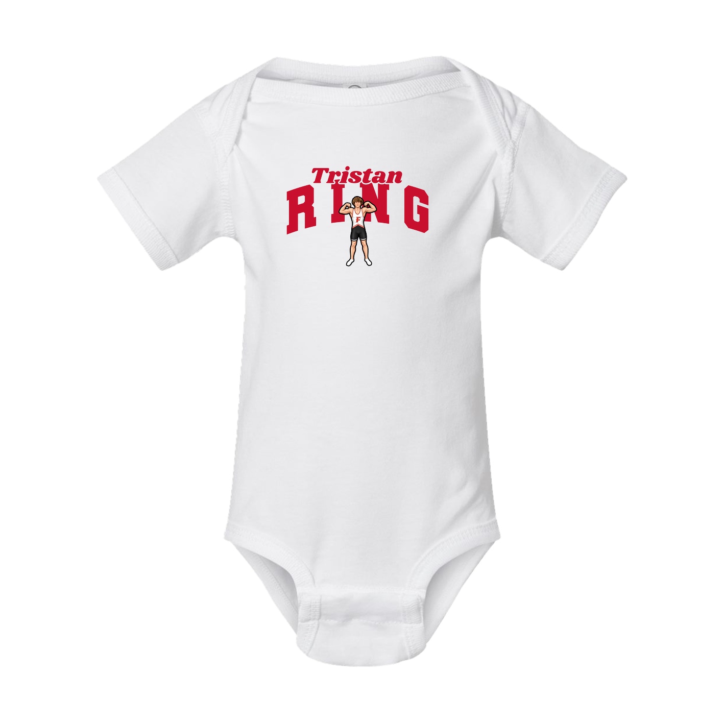 Baby Onesie — Signature Arch in White
