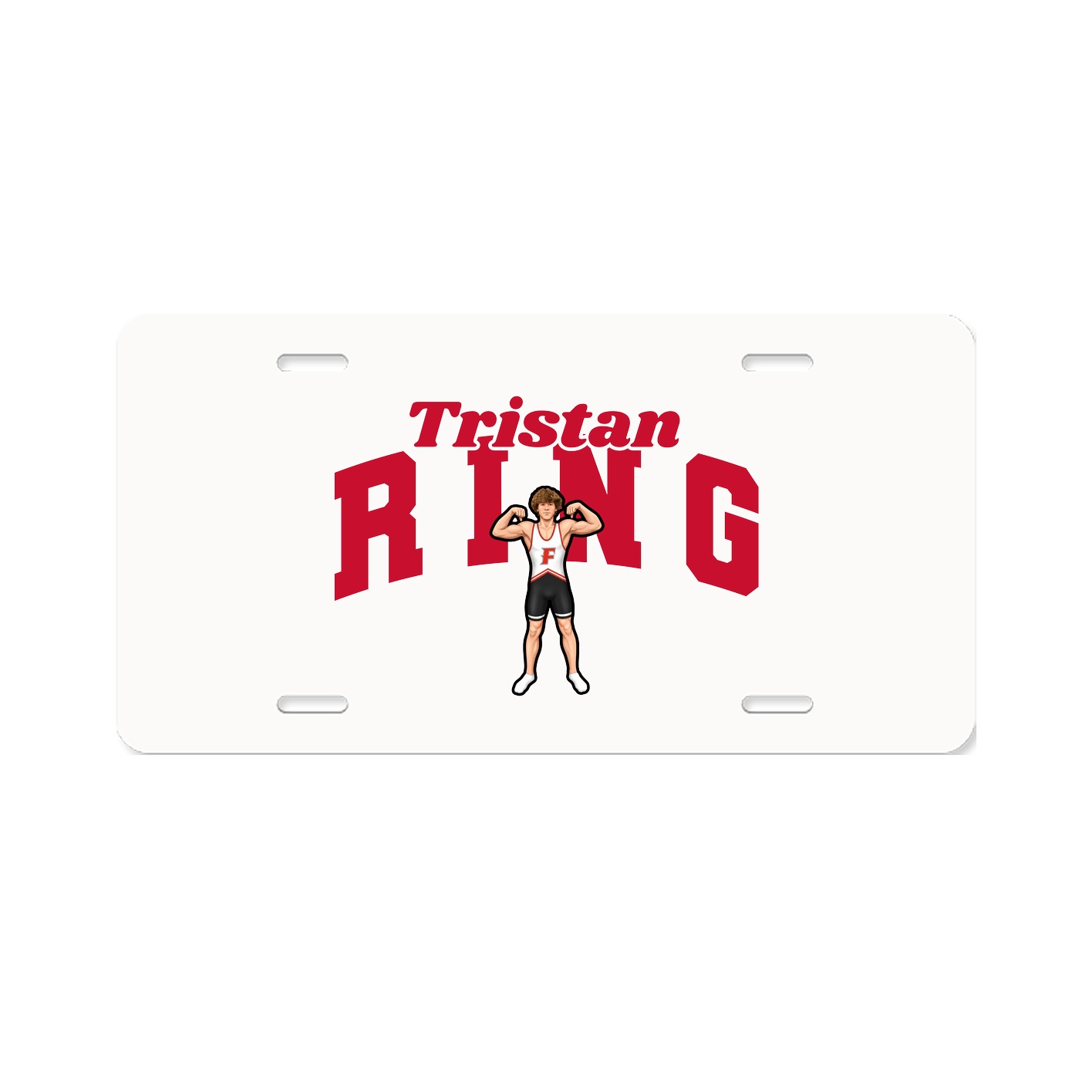 License Plate — Signature Arch in Classic