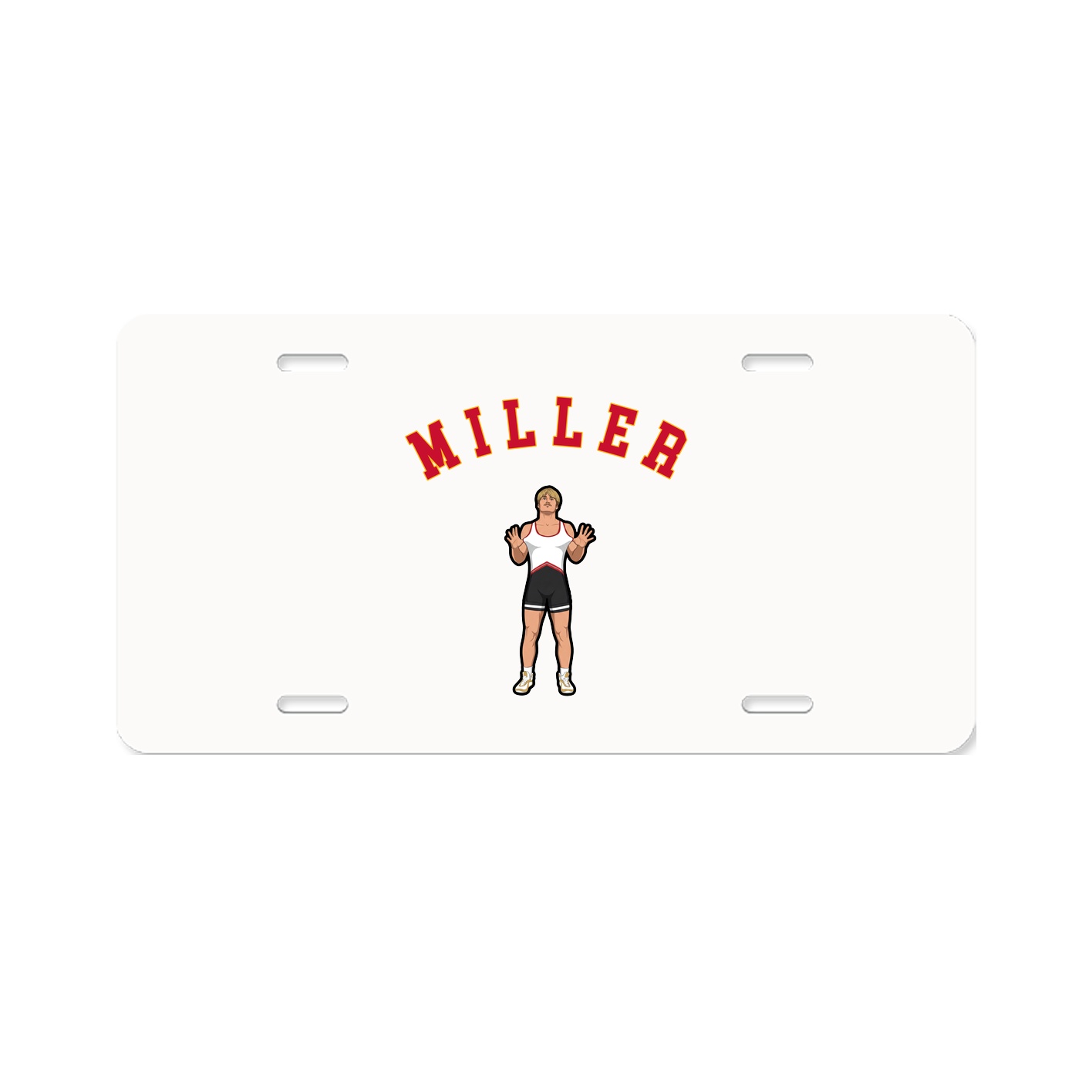 License Plate — Shirsey Arch in Classic