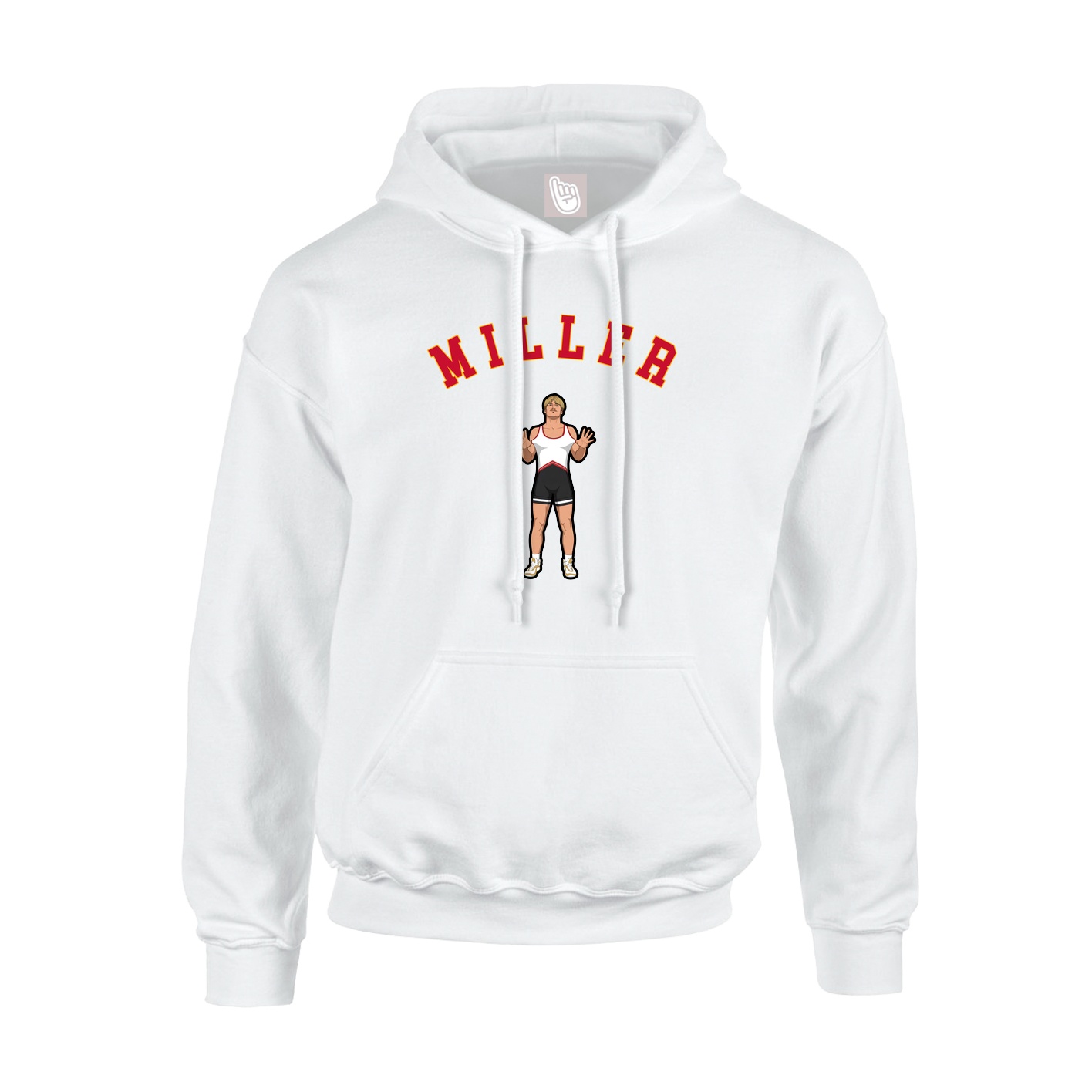 Hoodie — Shirsey Arch in White